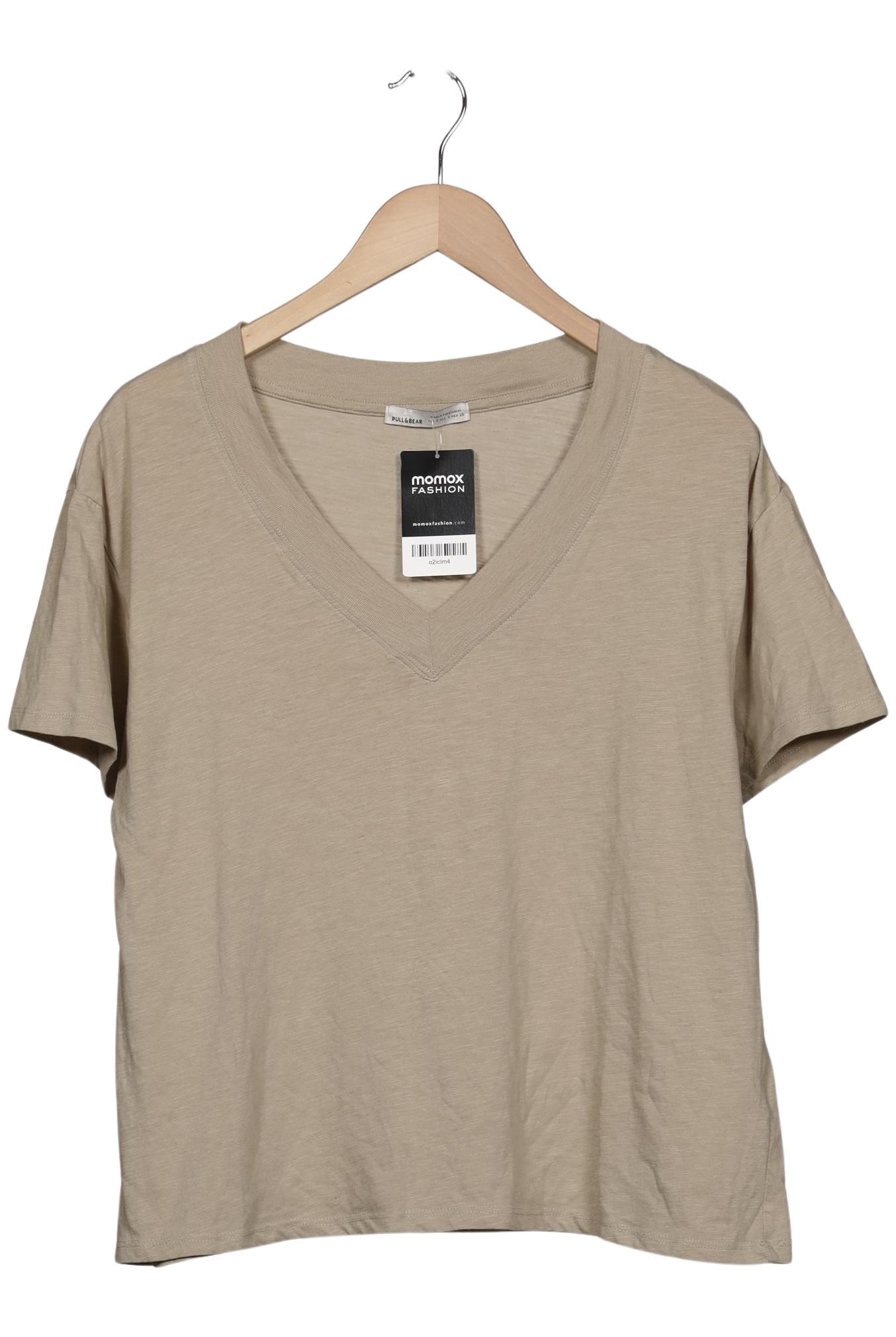 

Pull & Bear Damen T-Shirt, beige, Gr. 36