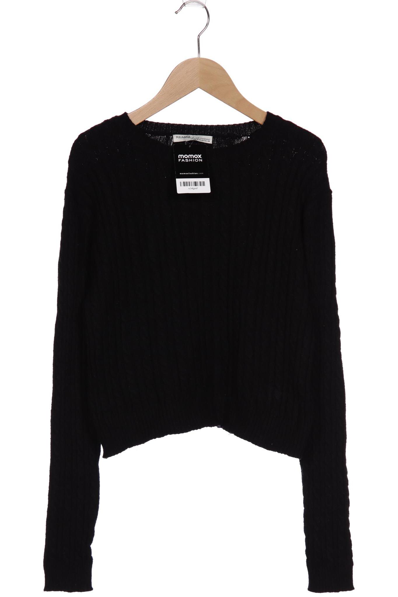 

Pull & Bear Damen Pullover, schwarz