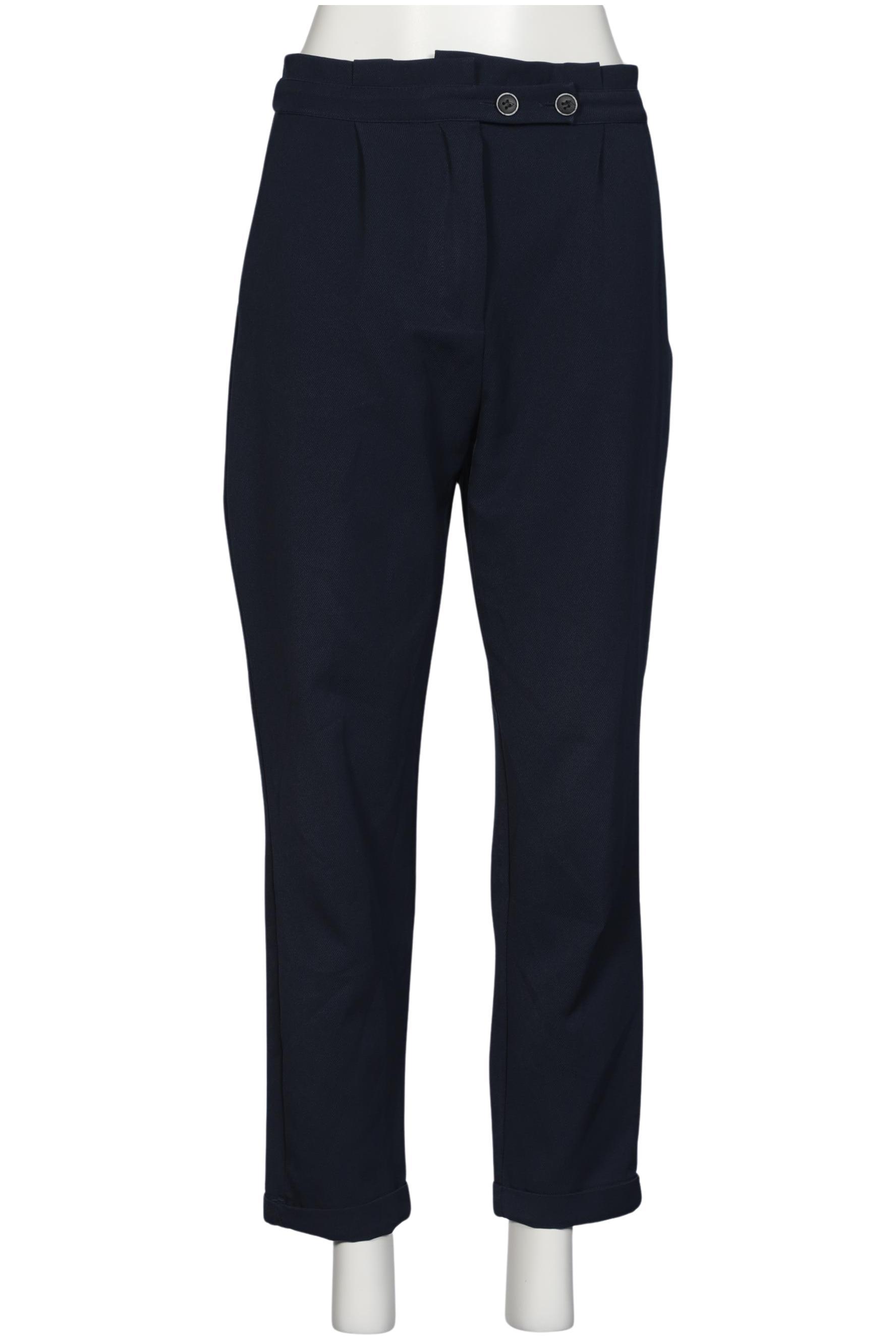 

Pull & Bear Damen Stoffhose, marineblau, Gr. 0