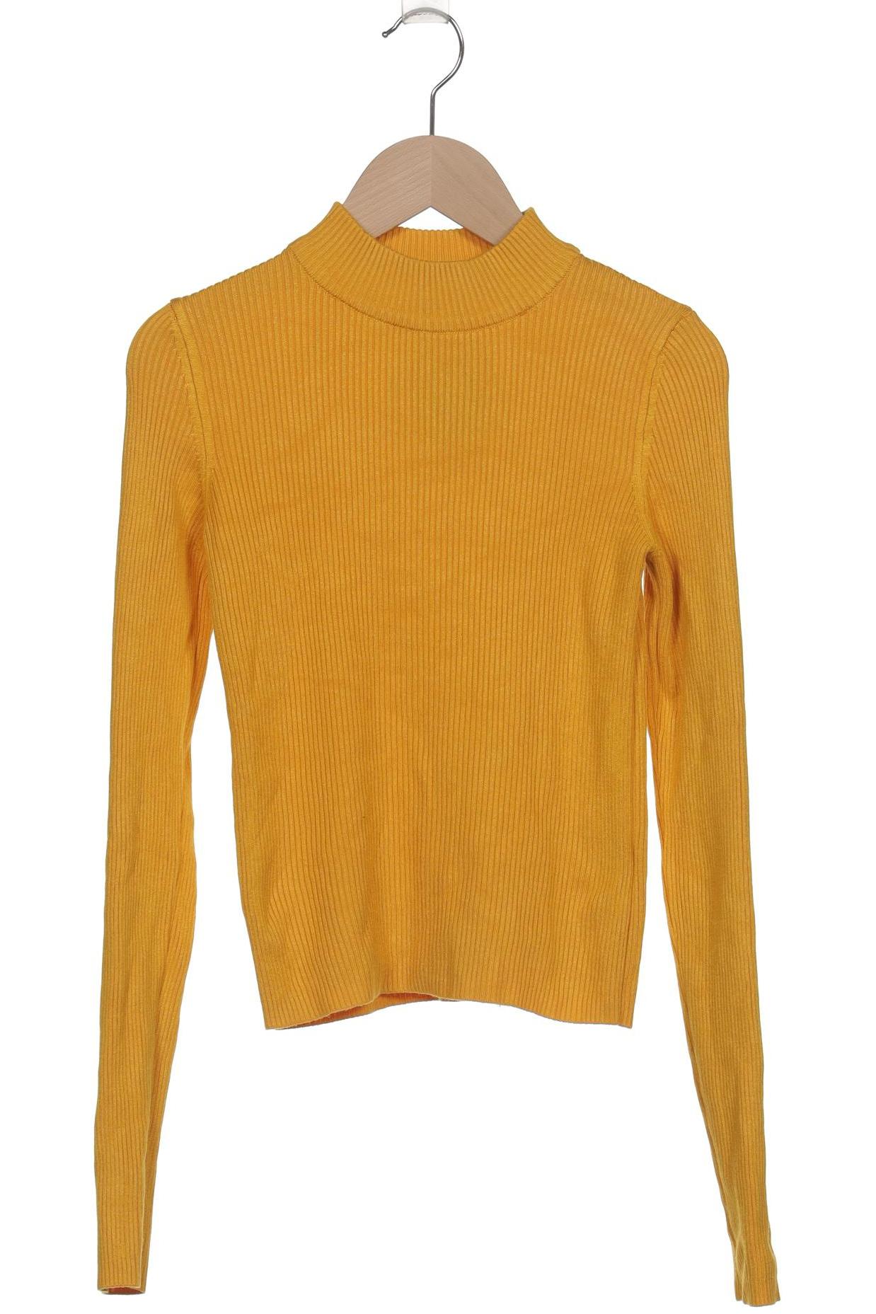 

Pull & Bear Damen Pullover, gelb, Gr. 36