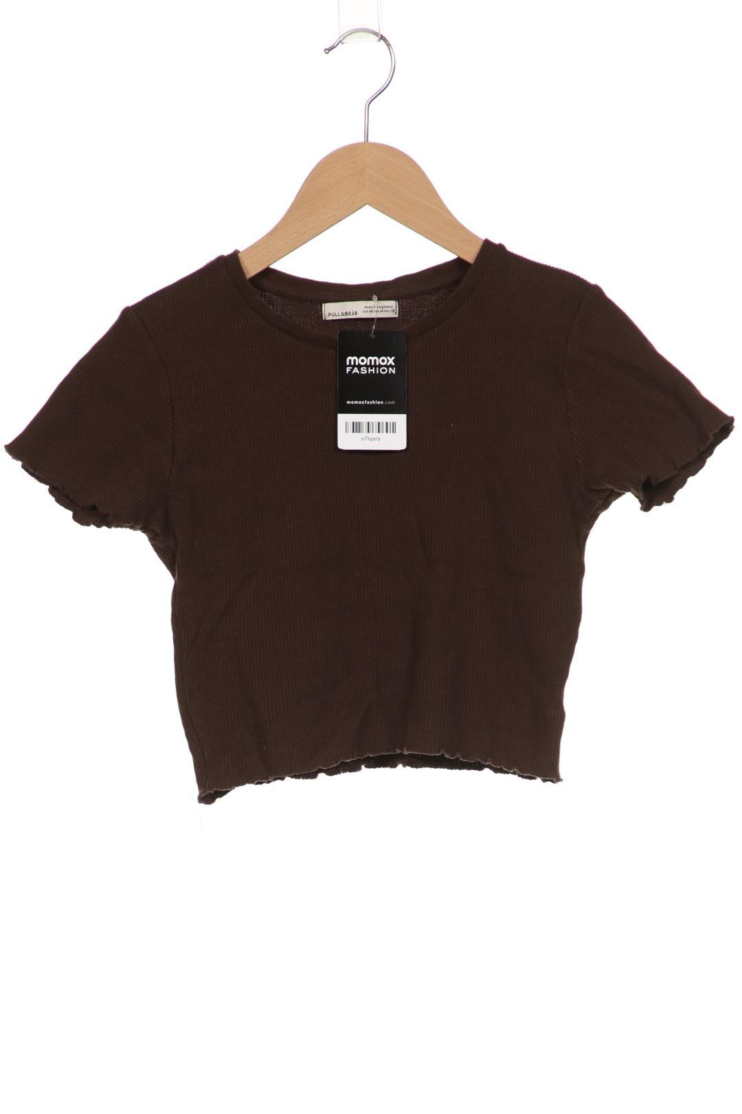 

Pull & Bear Damen T-Shirt, braun