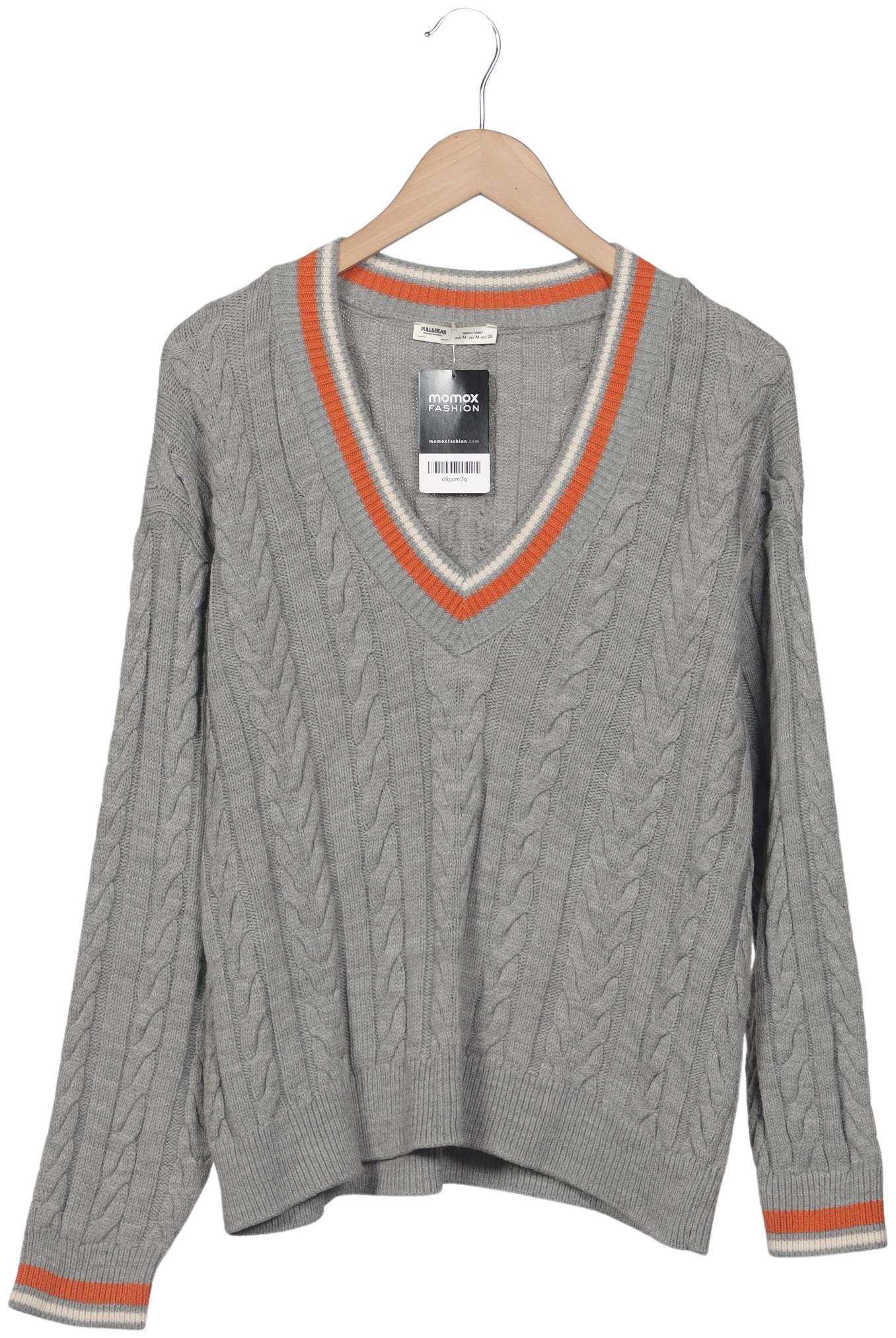 

Pull & Bear Damen Pullover, grau, Gr. 38