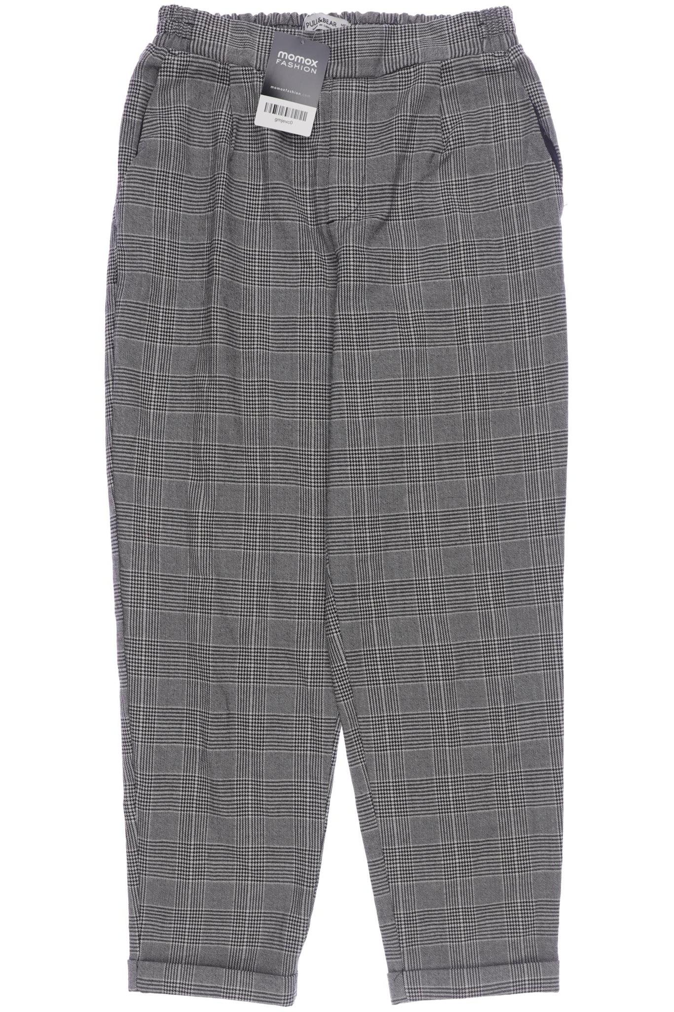 

Pull & Bear Damen Stoffhose, grau, Gr. 0