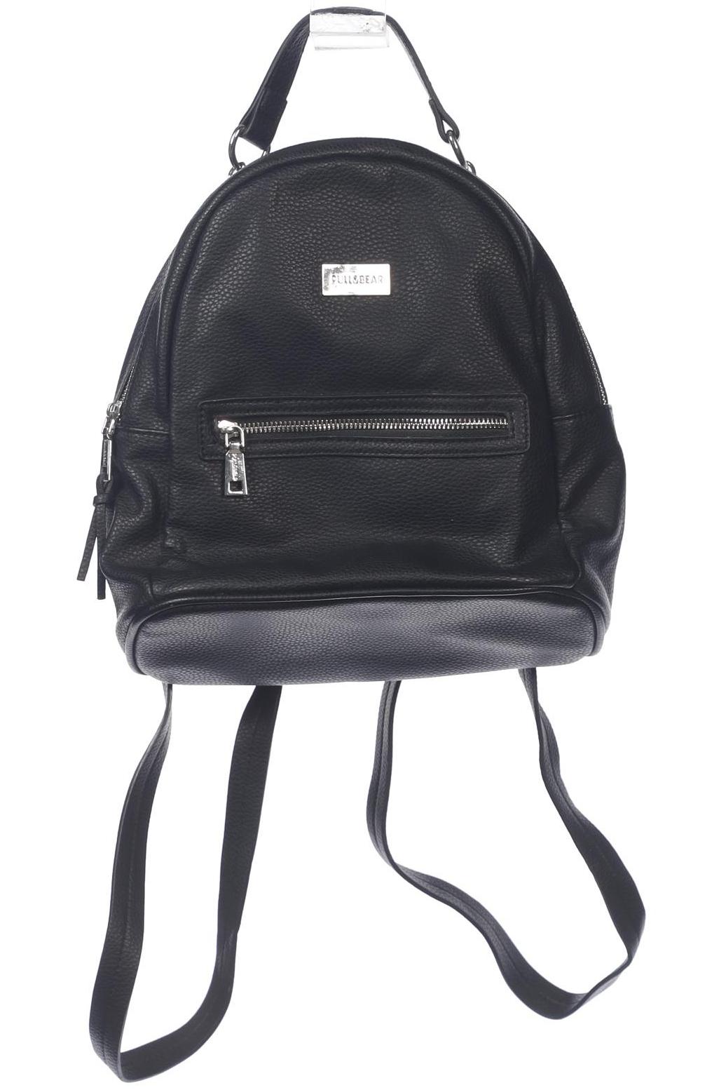 

Pull & Bear Damen Rucksack, schwarz, Gr.