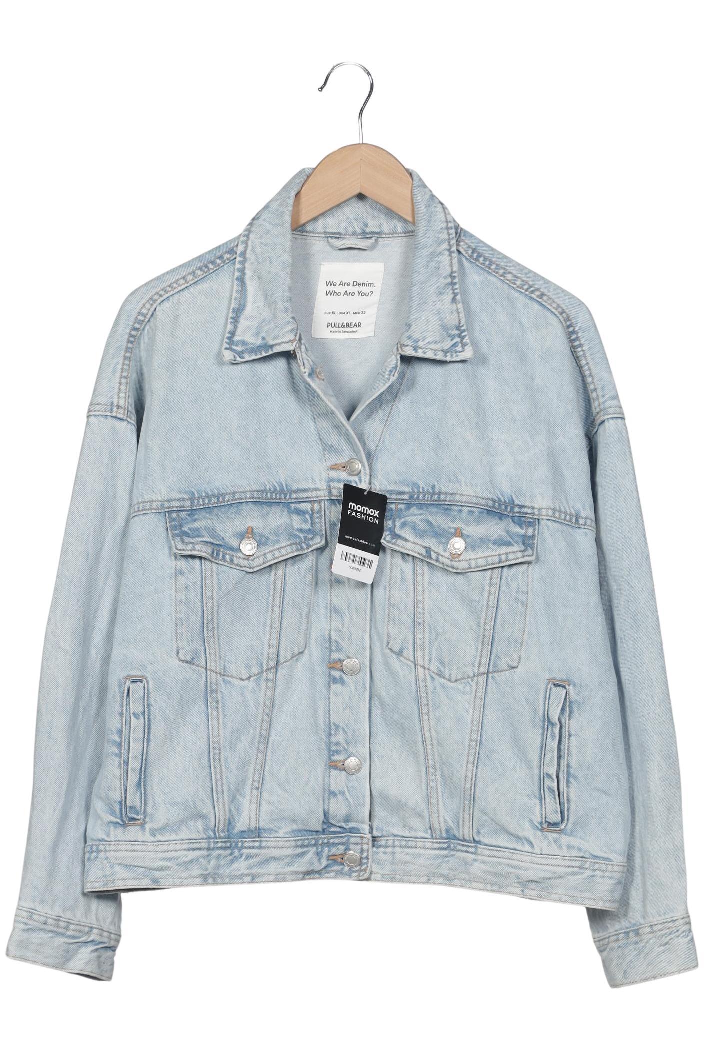 

Pull & Bear Damen Jacke, hellblau, Gr. 44
