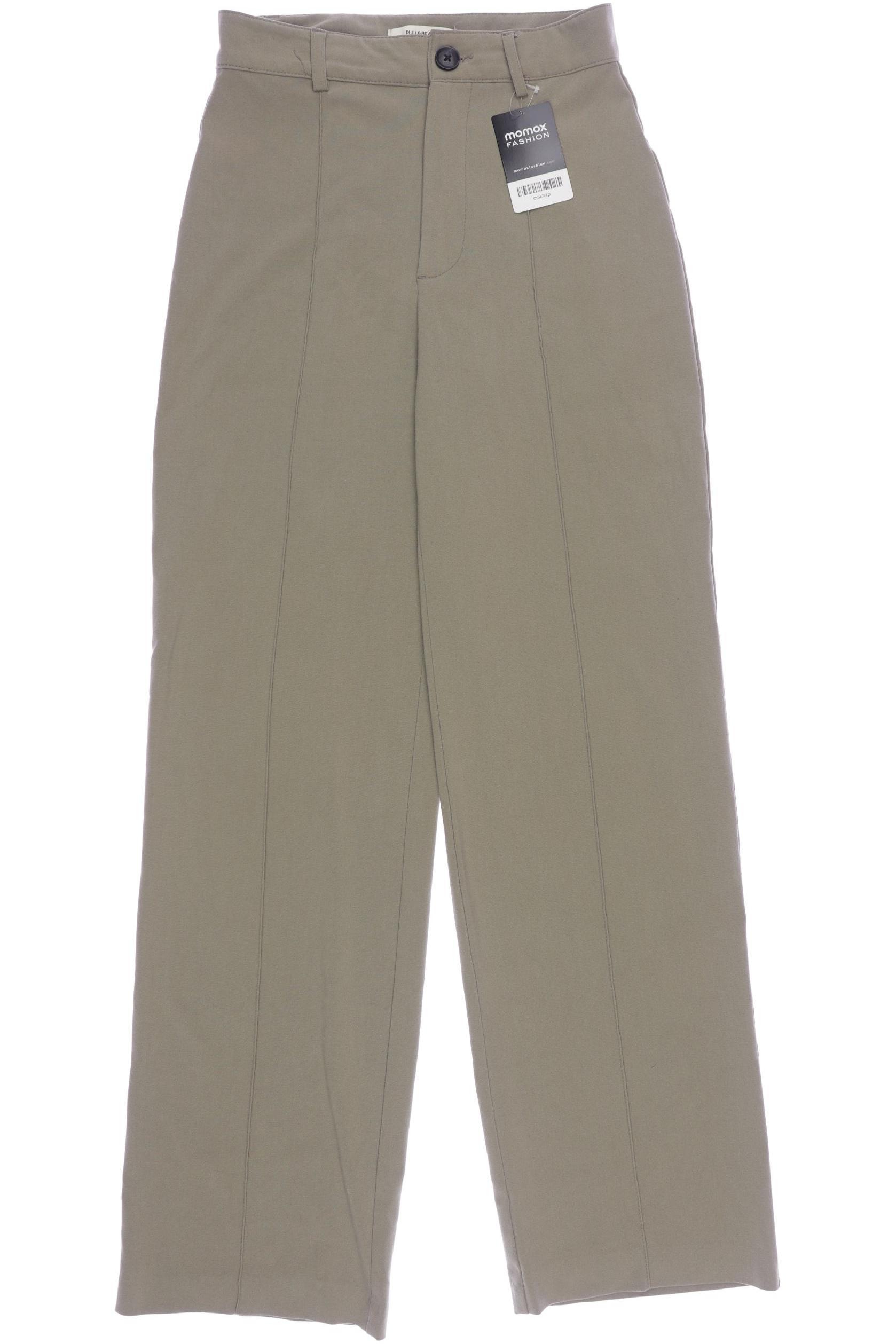 

Pull & Bear Damen Stoffhose, hellgrün, Gr. 0