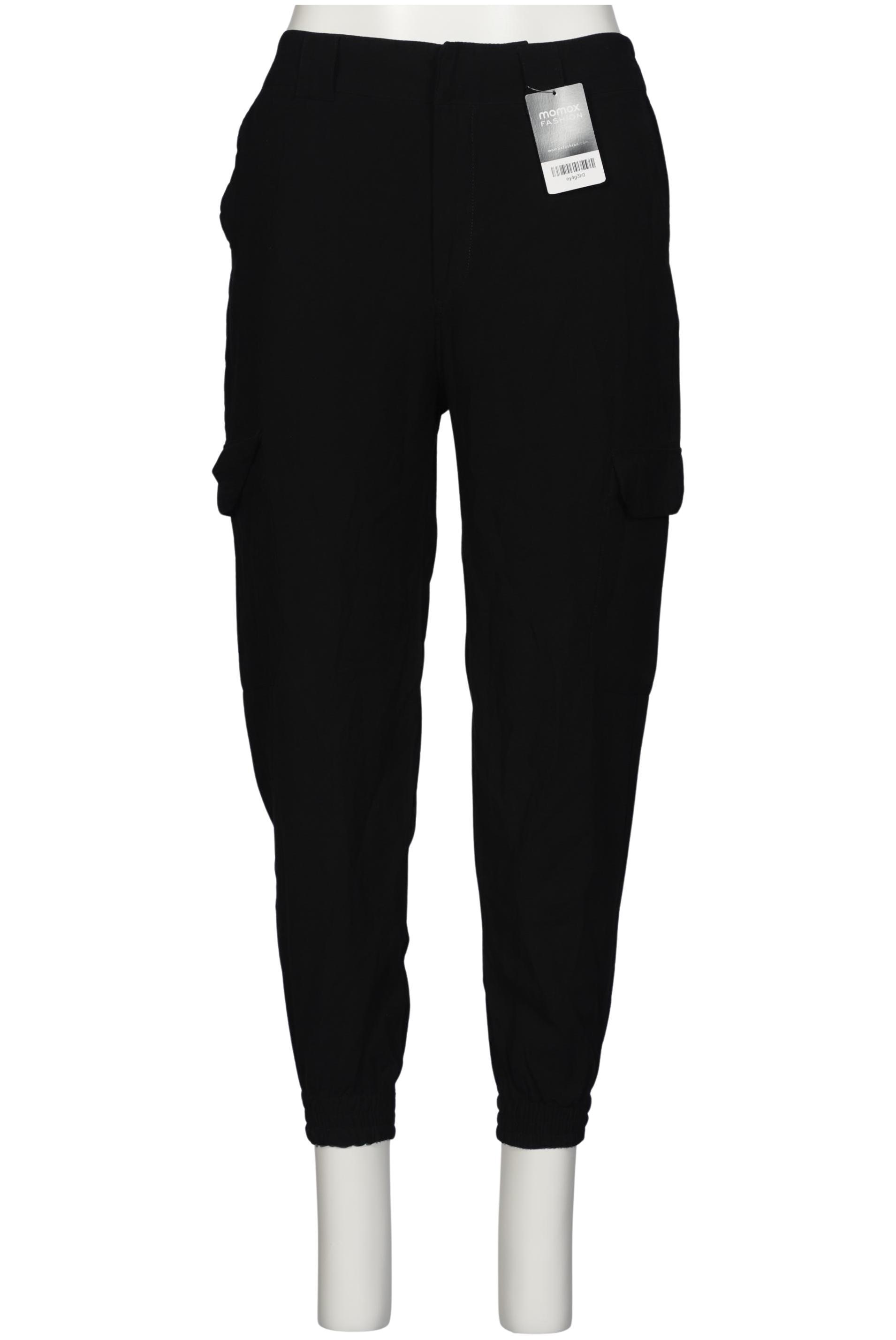 

Pull & Bear Damen Stoffhose, schwarz, Gr. 0