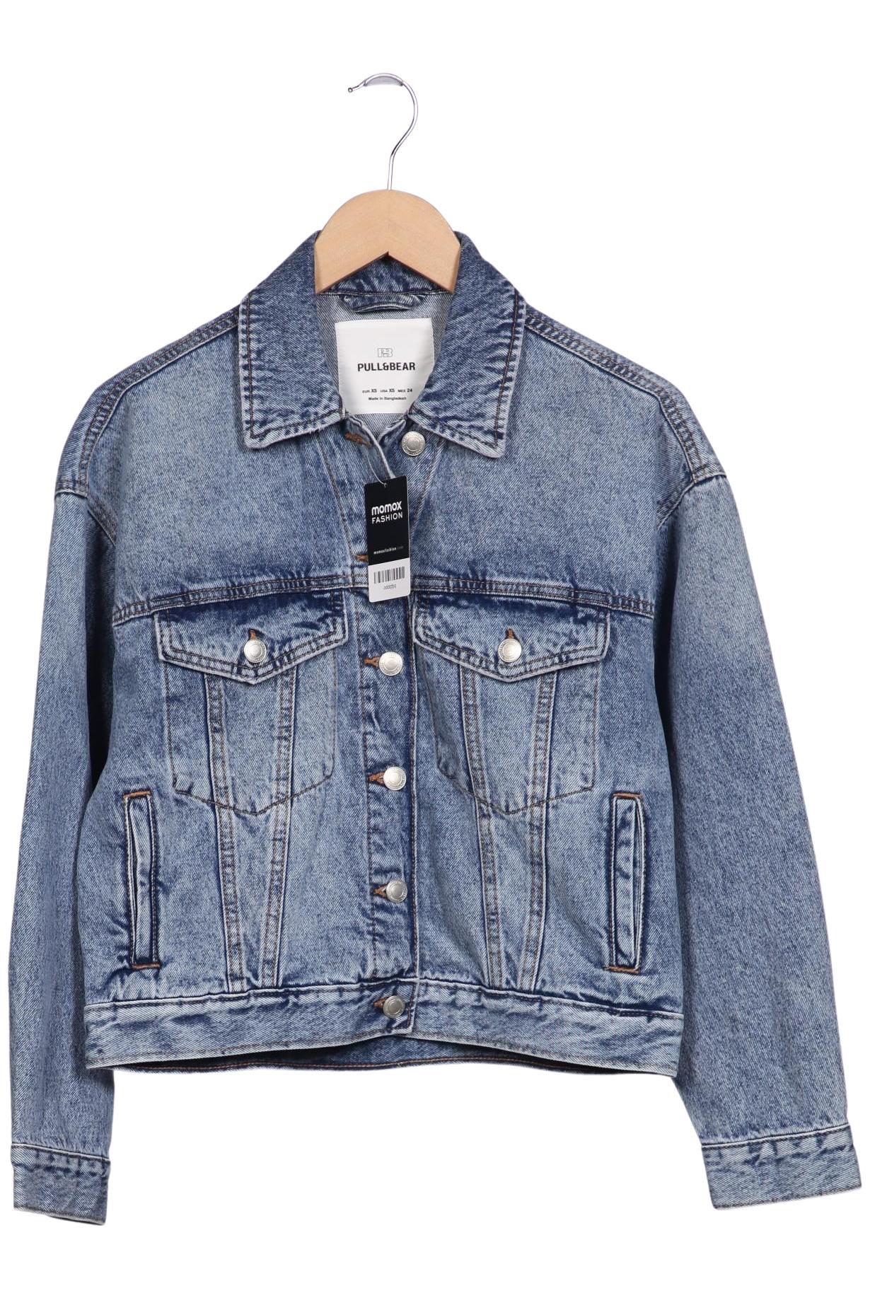 

Pull & Bear Damen Jacke, blau, Gr. 34