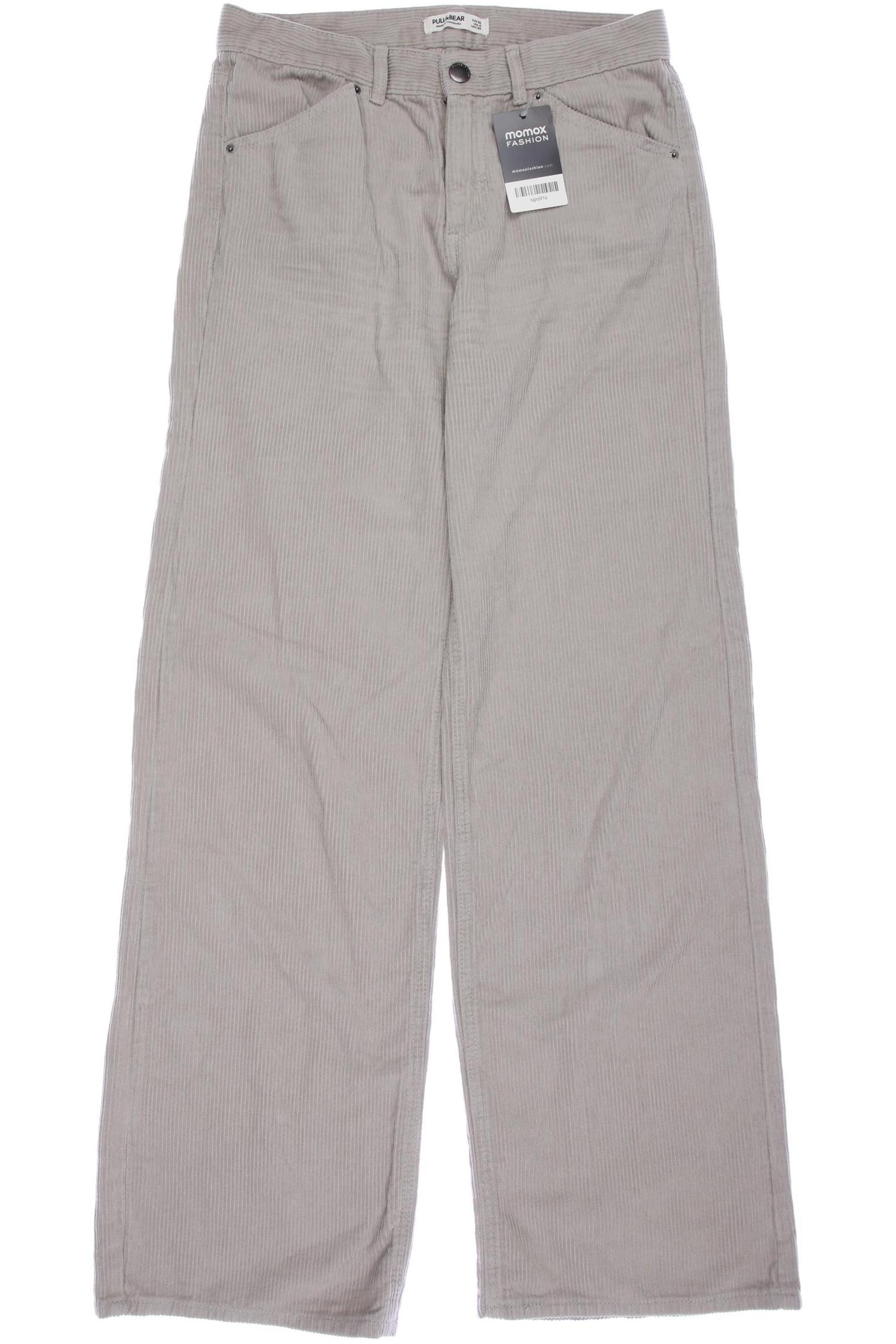 

Pull & Bear Damen Stoffhose, grau, Gr. 36