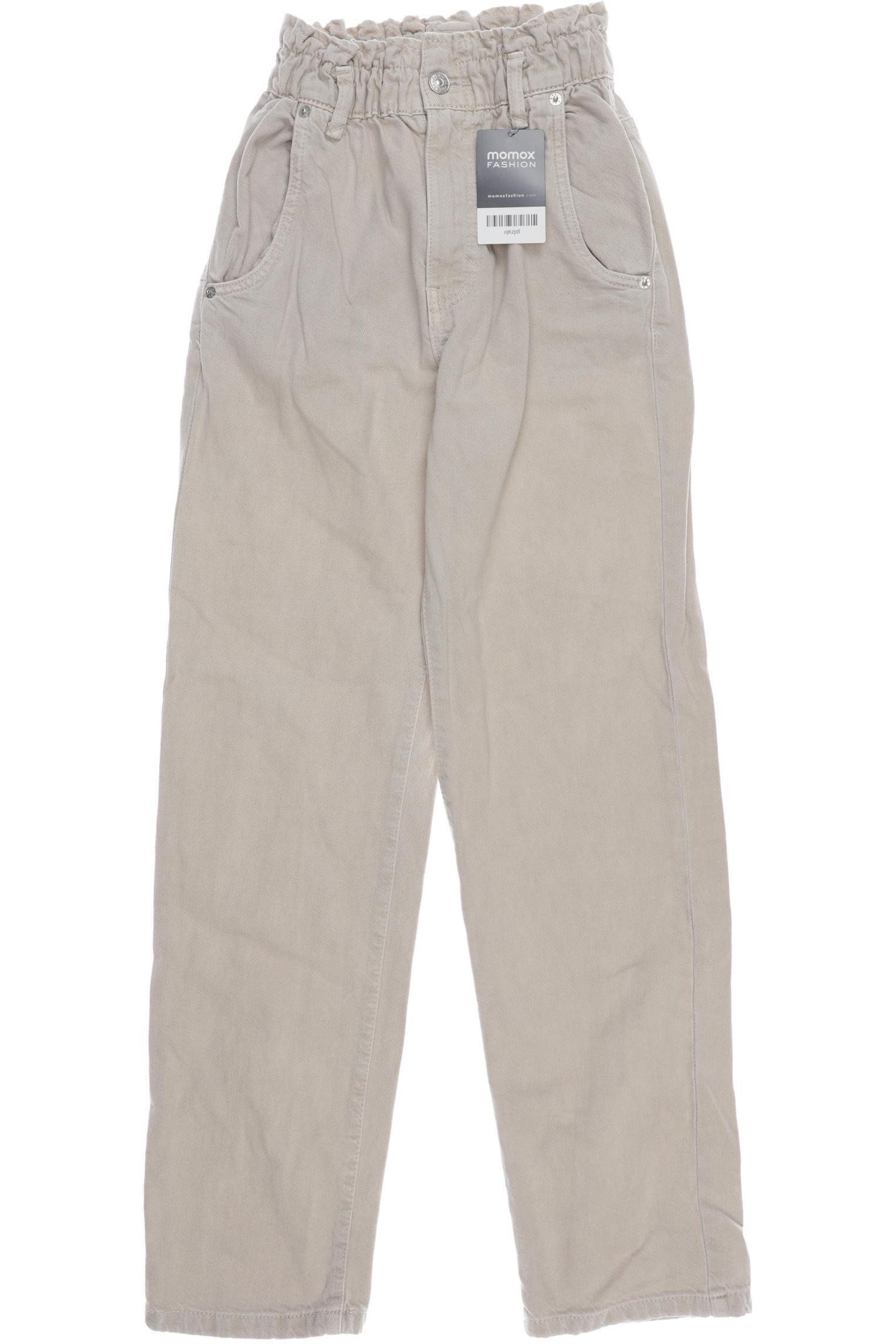 

Pull & Bear Damen Jeans, beige, Gr. 0
