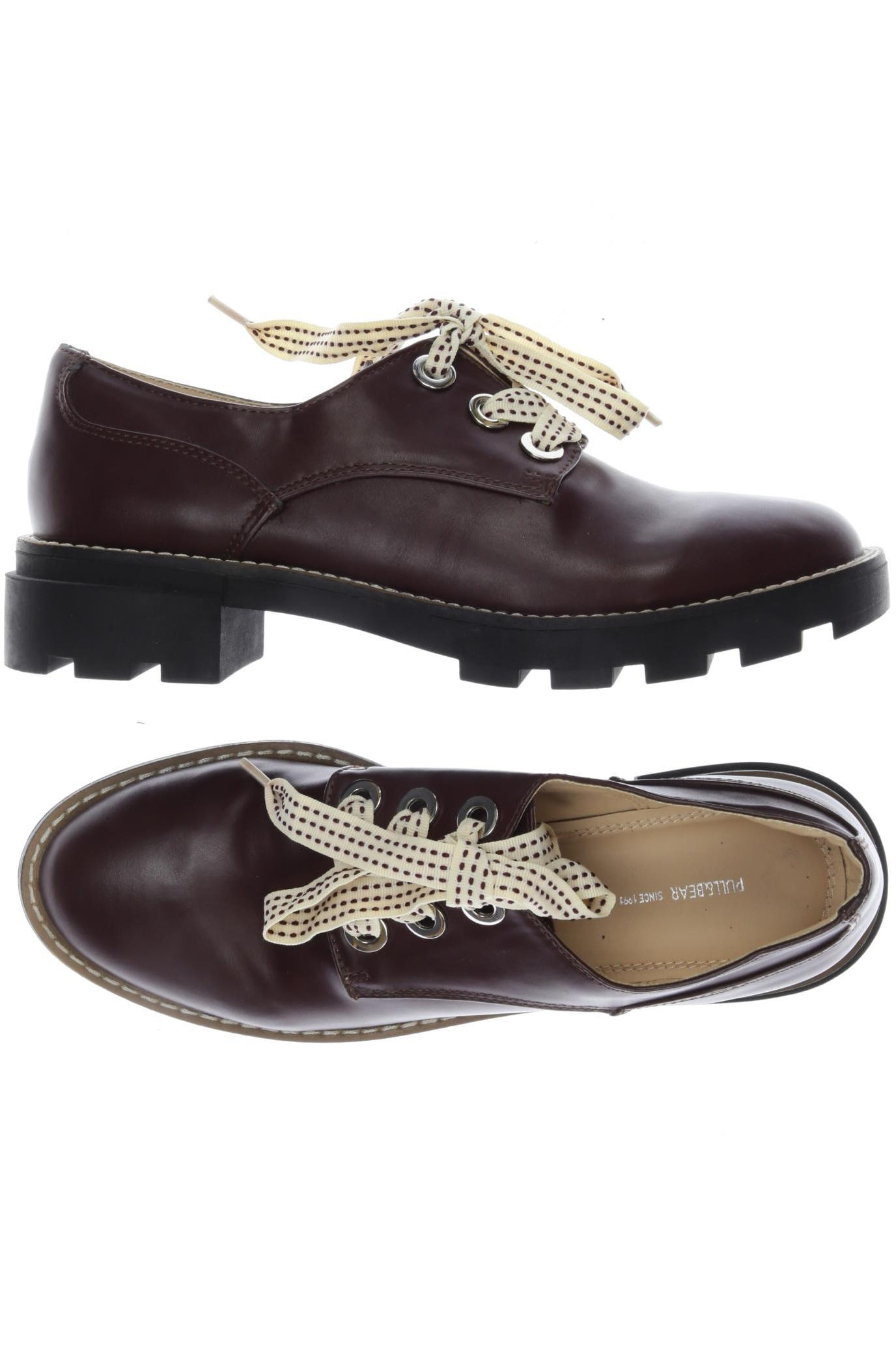 

Pull & Bear Damen Halbschuh, bordeaux, Gr. 39