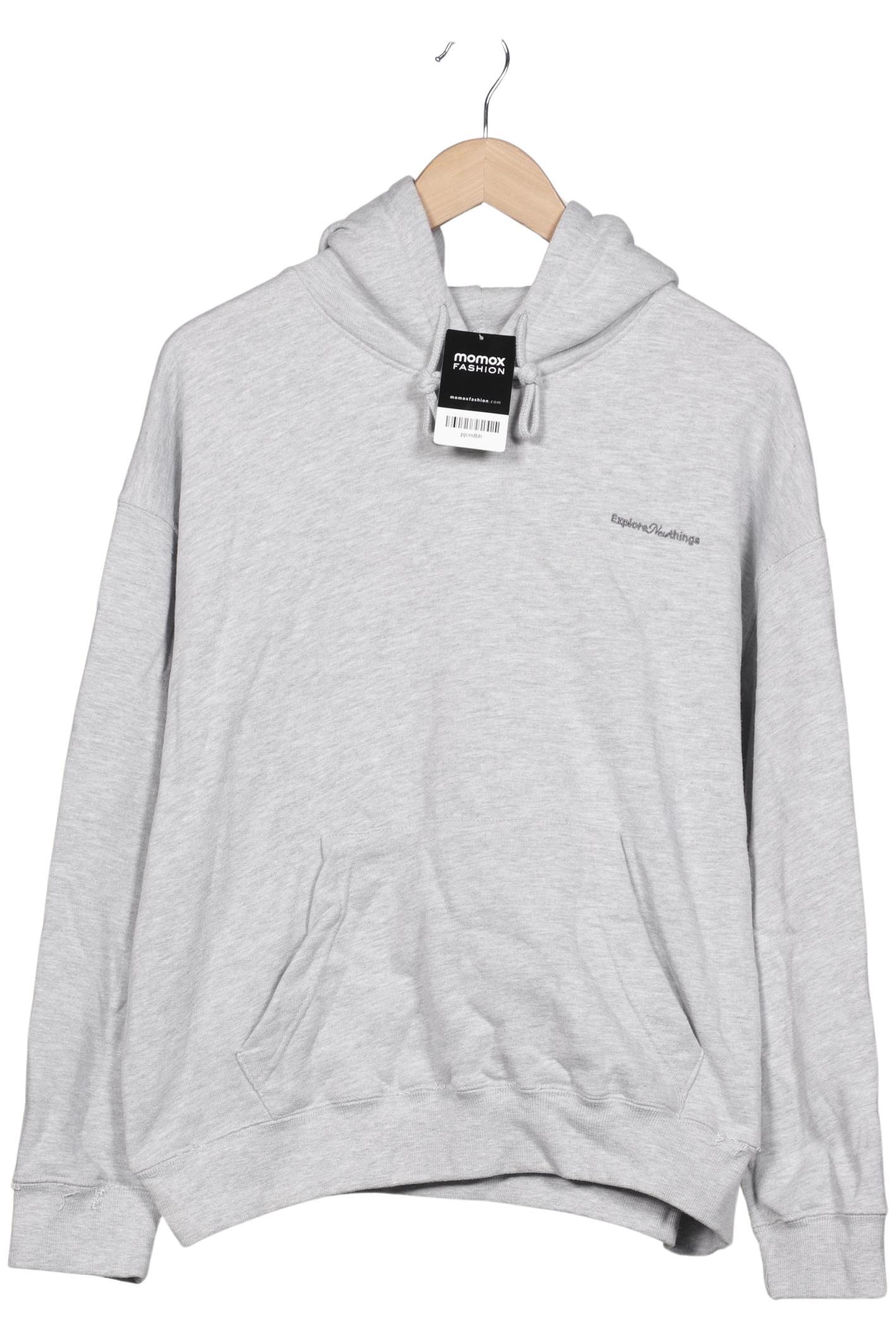 

Pull & Bear Damen Kapuzenpullover, grau, Gr. 44