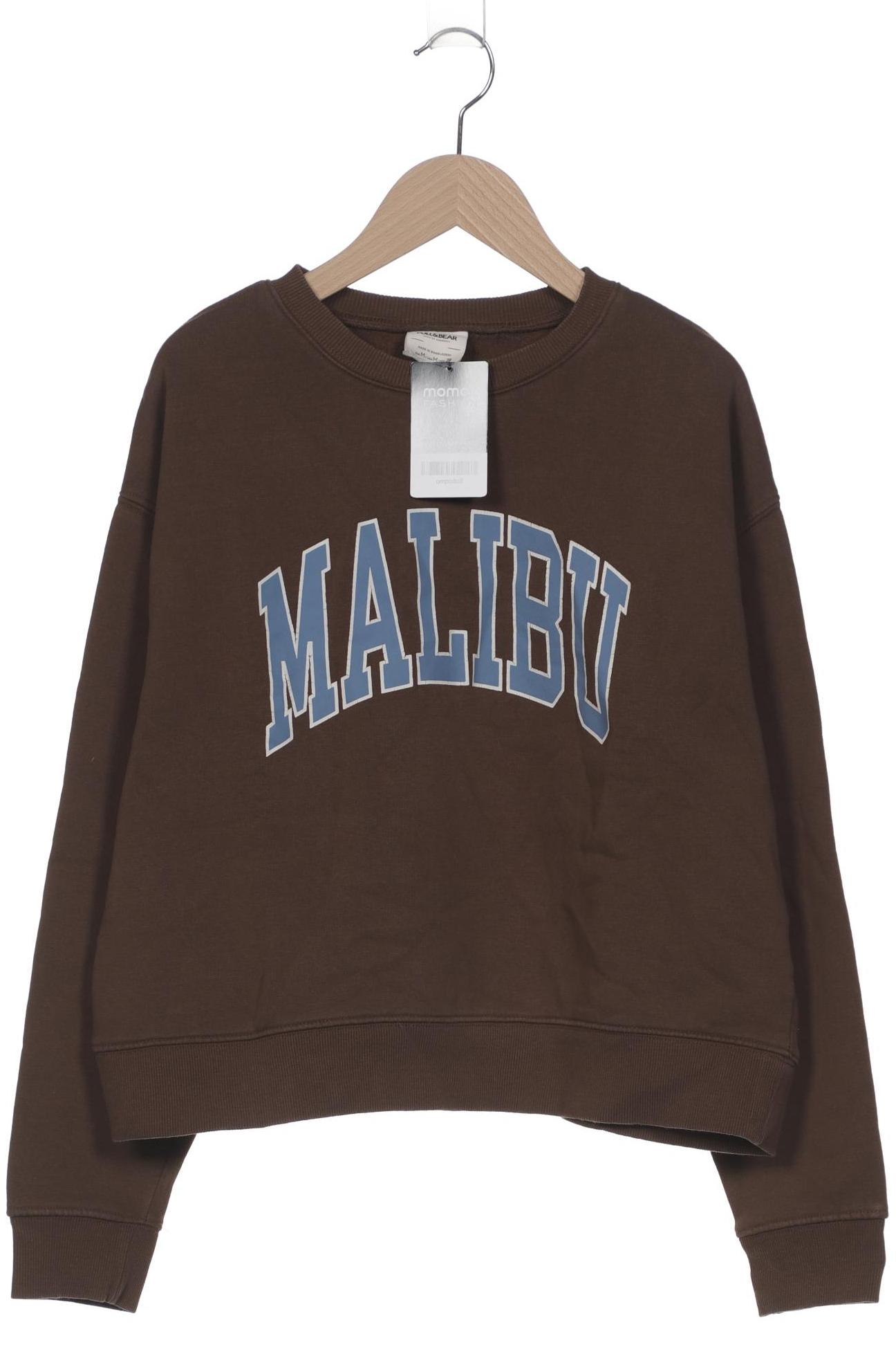 

Pull & Bear Damen Sweatshirt, braun, Gr. 38