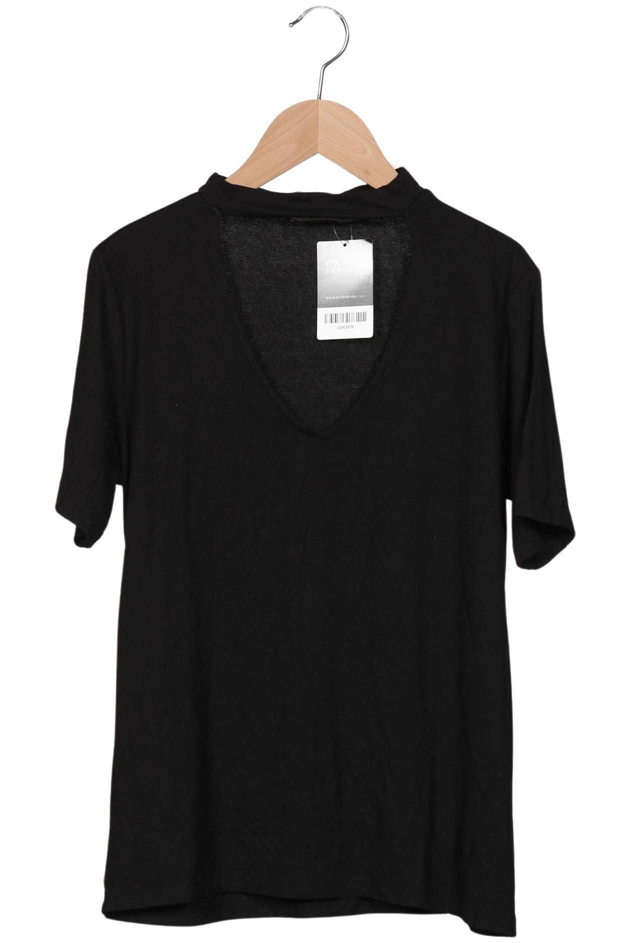 

Pull & Bear Damen T-Shirt, schwarz, Gr. 38