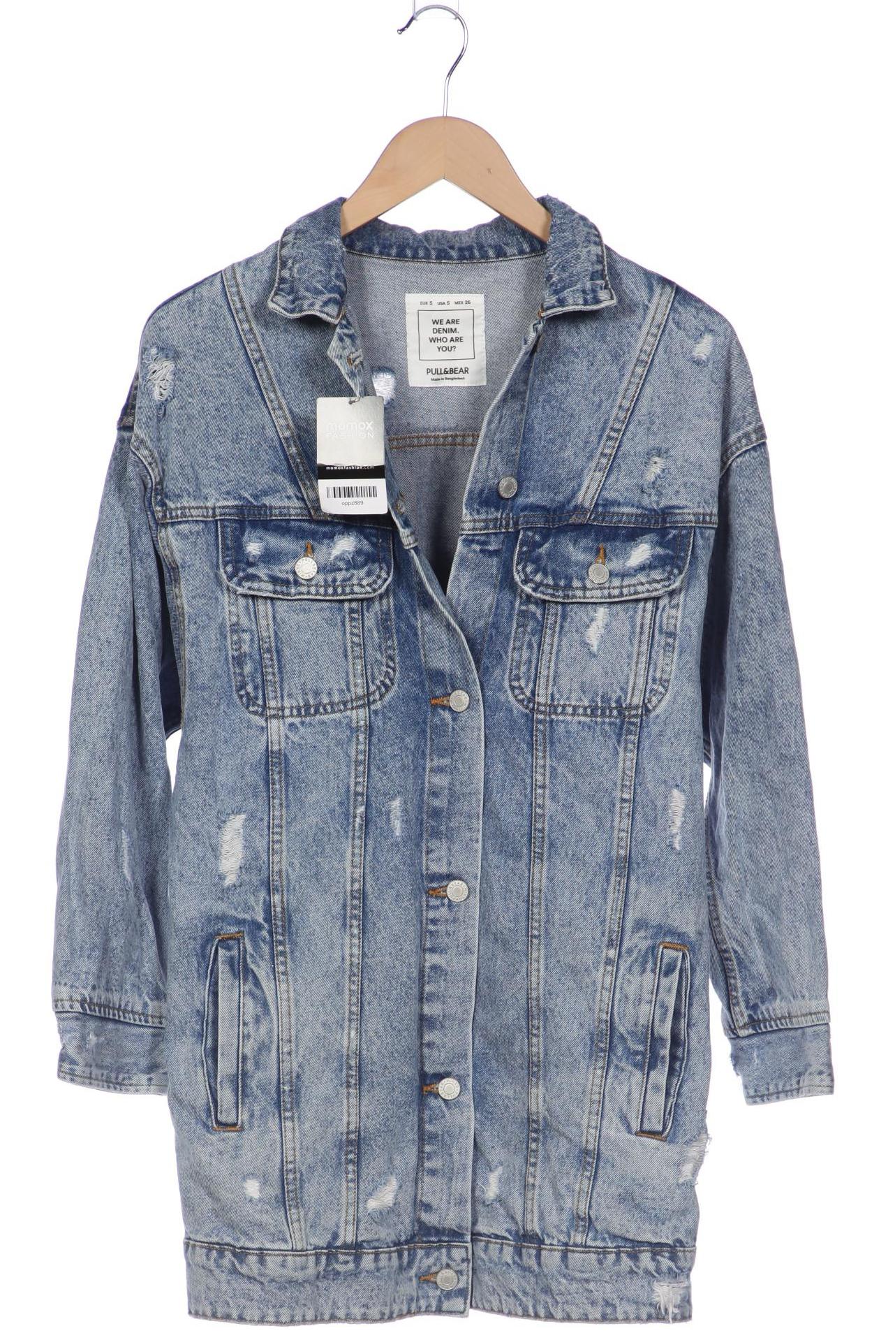 

Pull & Bear Damen Jacke, blau, Gr. 36