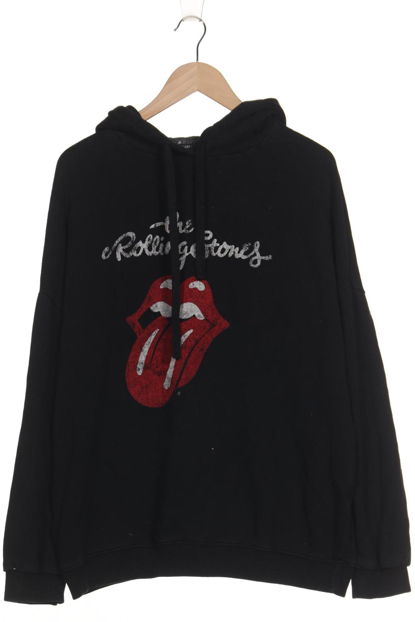 

Pull & Bear Damen Kapuzenpullover, schwarz, Gr. 38