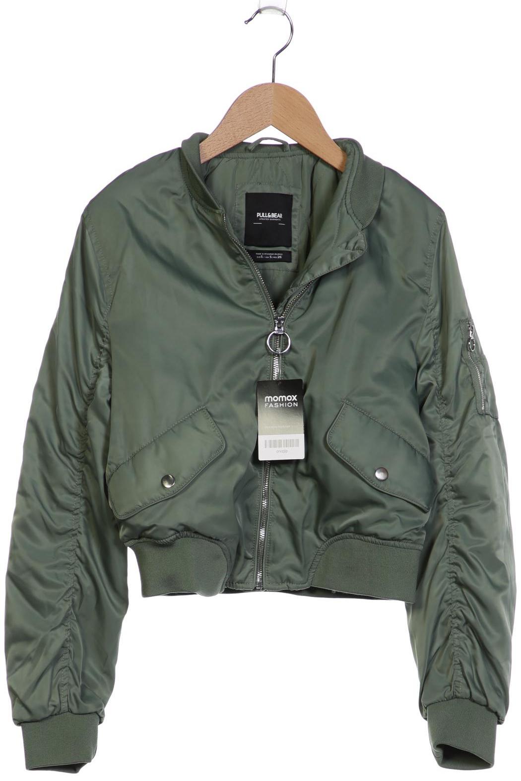 

Pull & Bear Damen Jacke, grün, Gr. 36