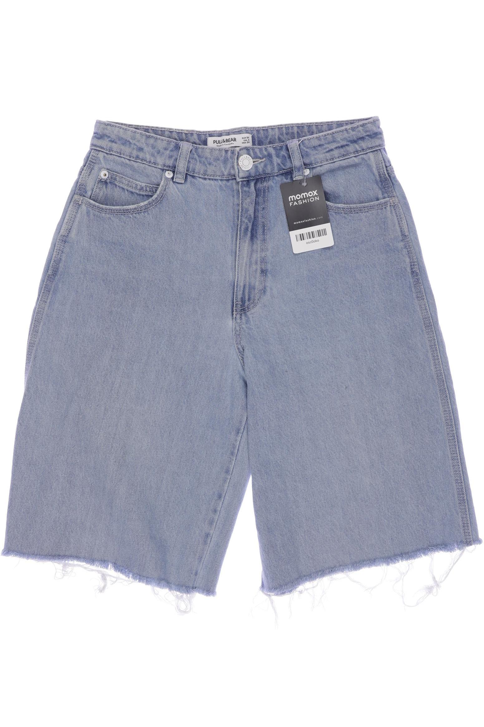 

Pull & Bear Damen Shorts, hellblau, Gr. 36