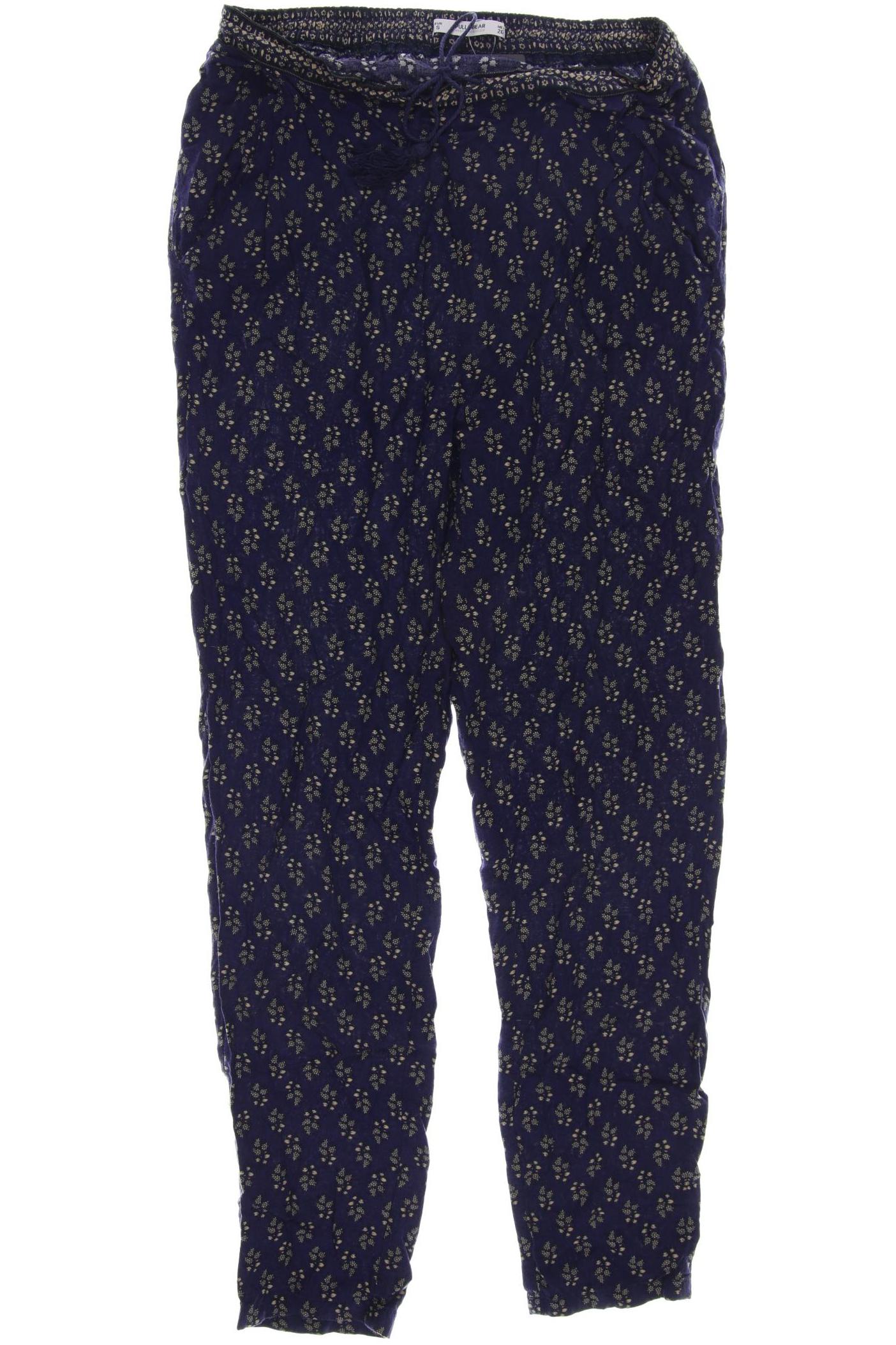 

Pull & Bear Damen Stoffhose, marineblau
