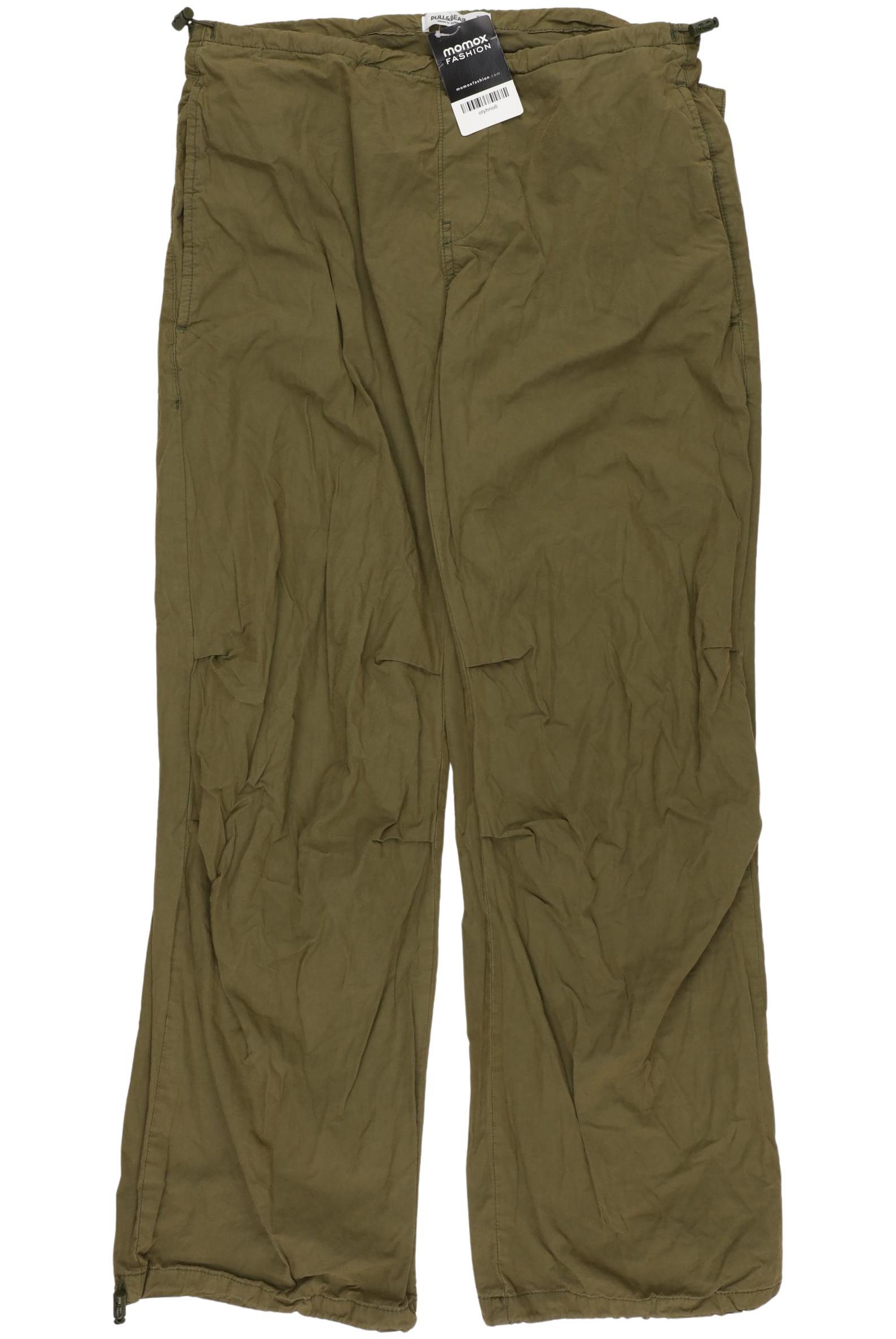 

Pull & Bear Damen Stoffhose, grün, Gr. 0