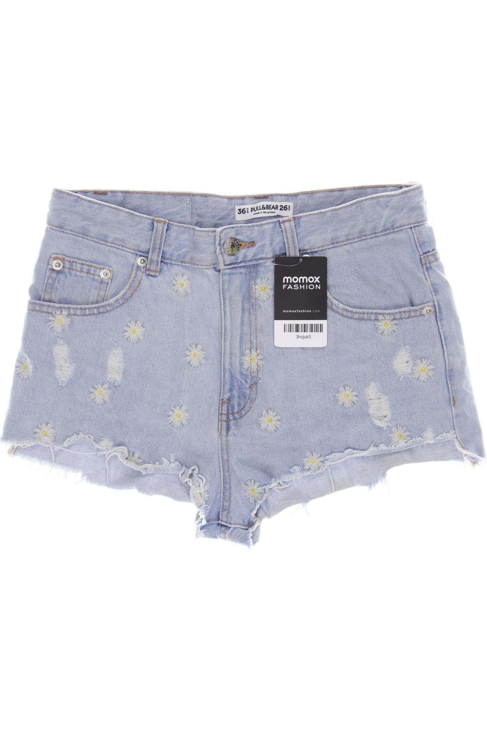 

Pull & Bear Damen Shorts, hellblau