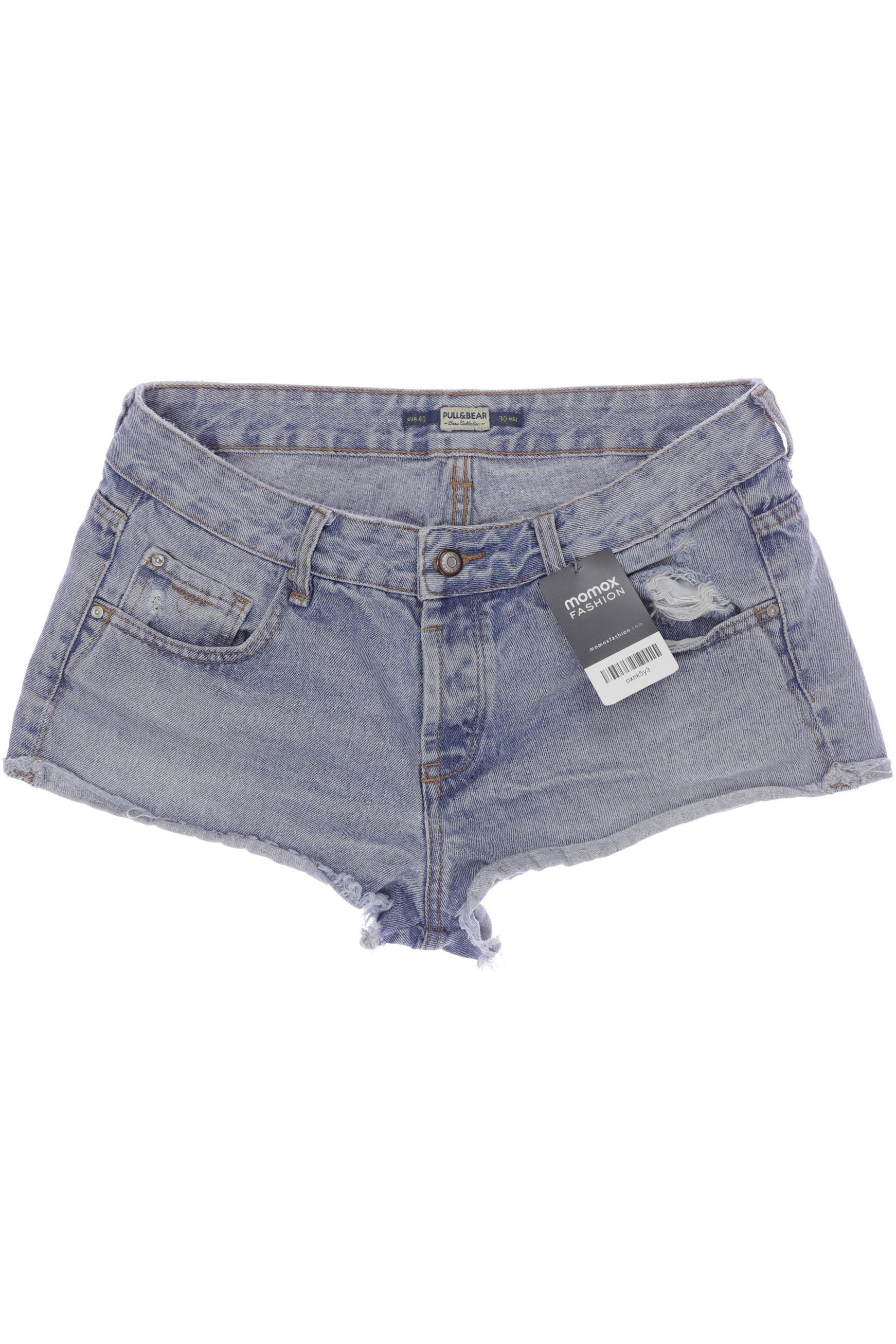 

Pull & Bear Damen Shorts, hellblau, Gr. 40