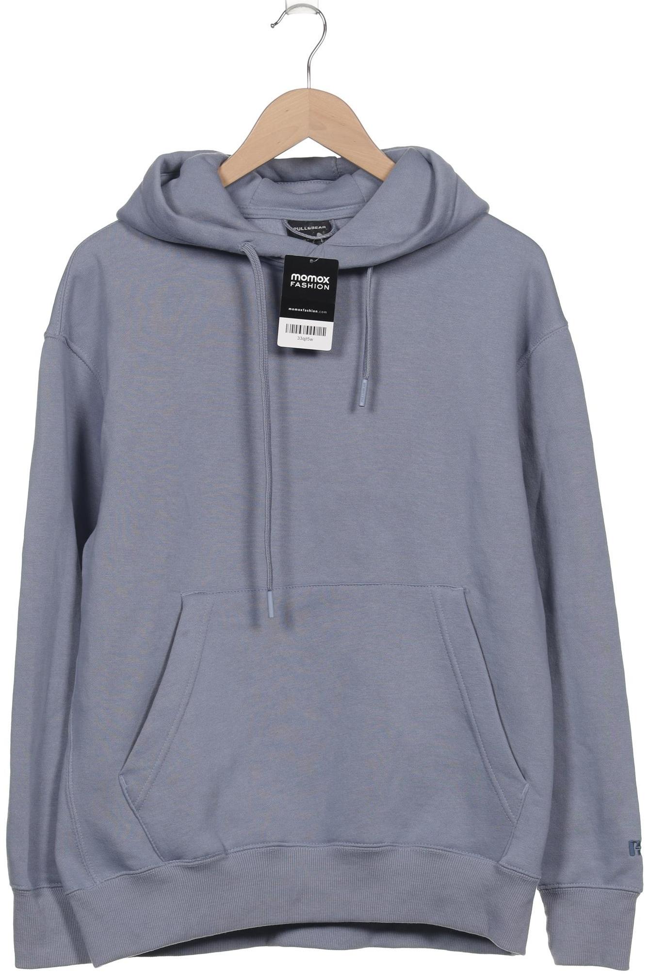 

Pull & Bear Damen Kapuzenpullover, blau, Gr. 36