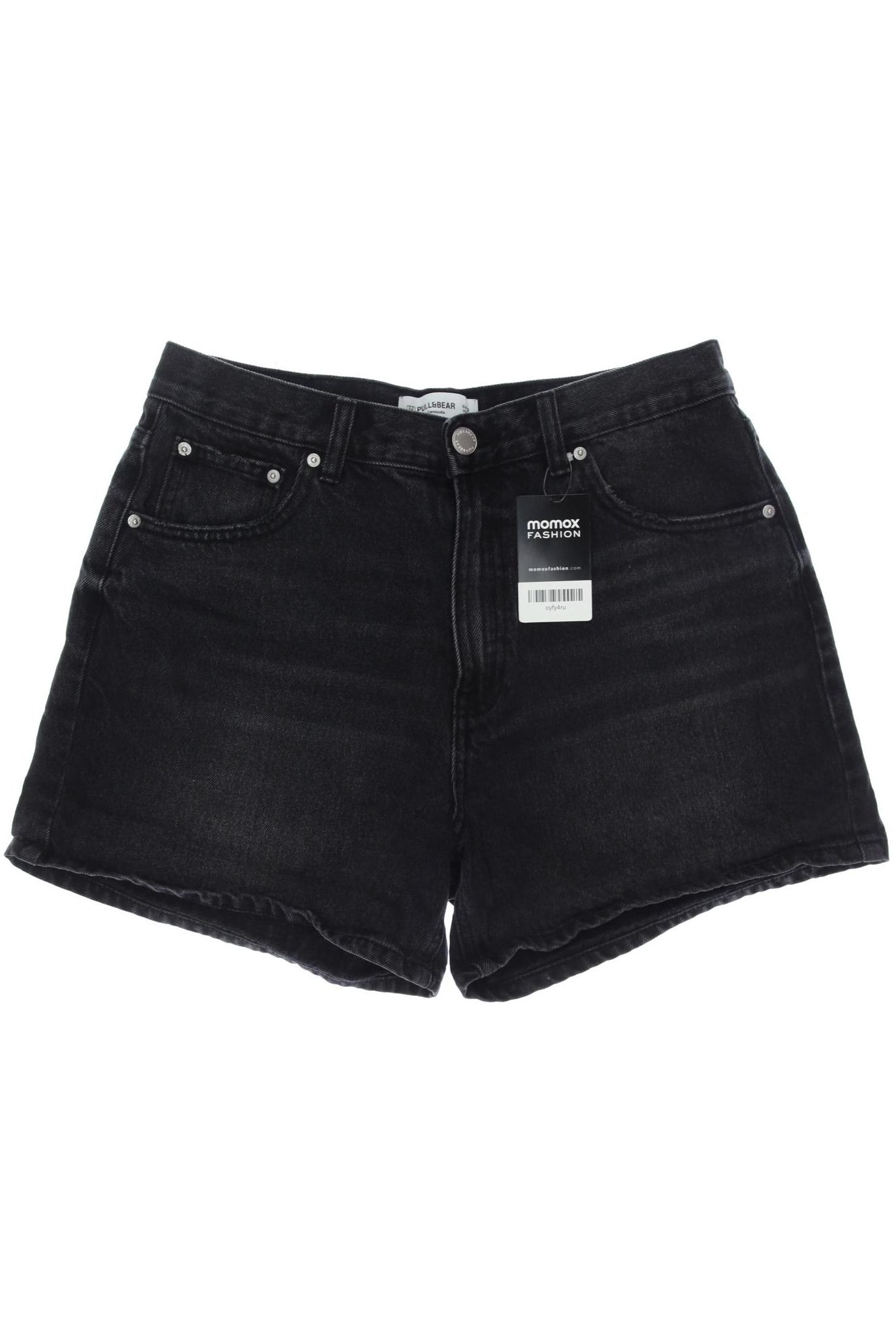 

Pull & Bear Damen Shorts, schwarz, Gr. 42