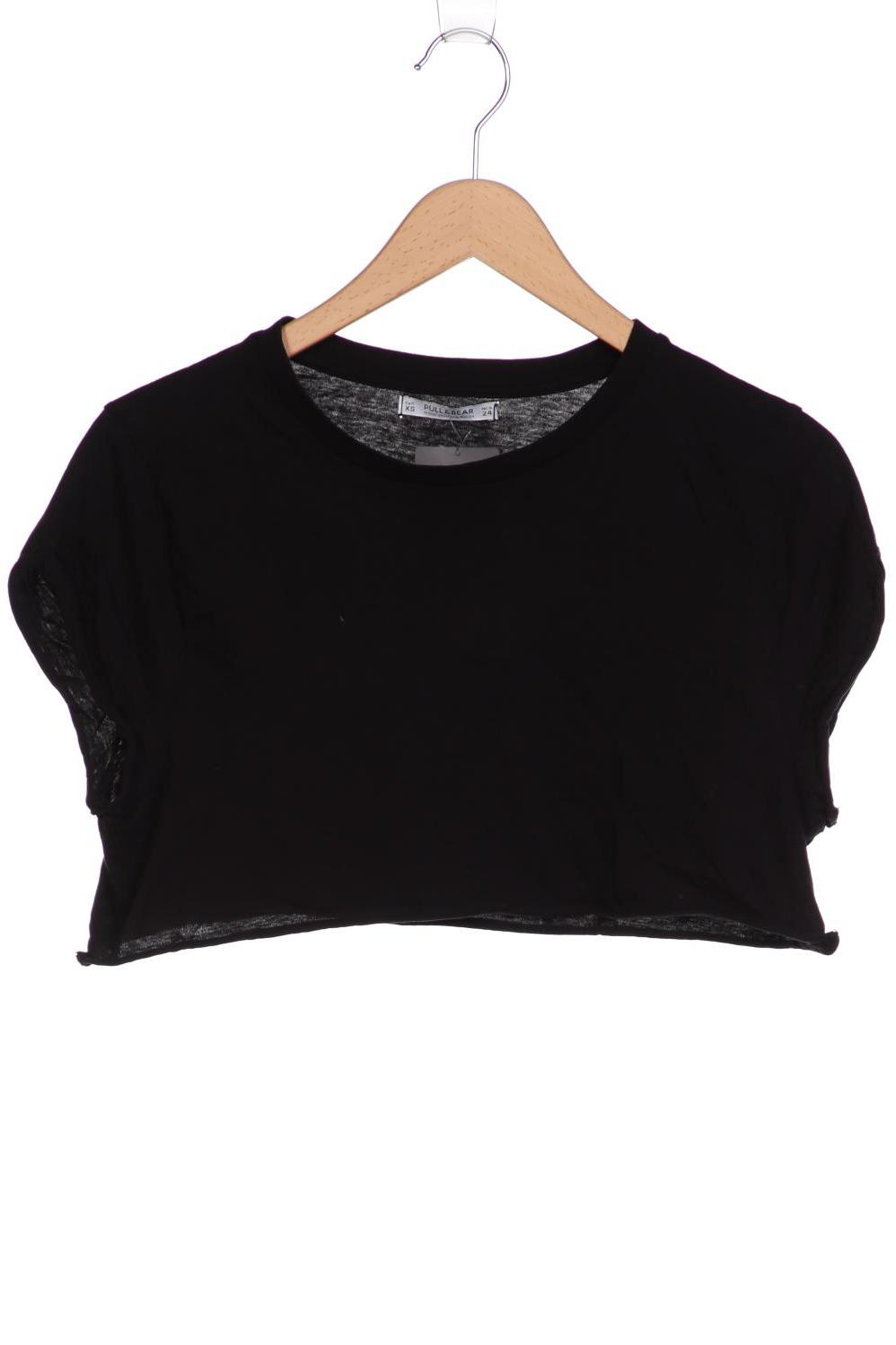 

Pull & Bear Damen T-Shirt, schwarz
