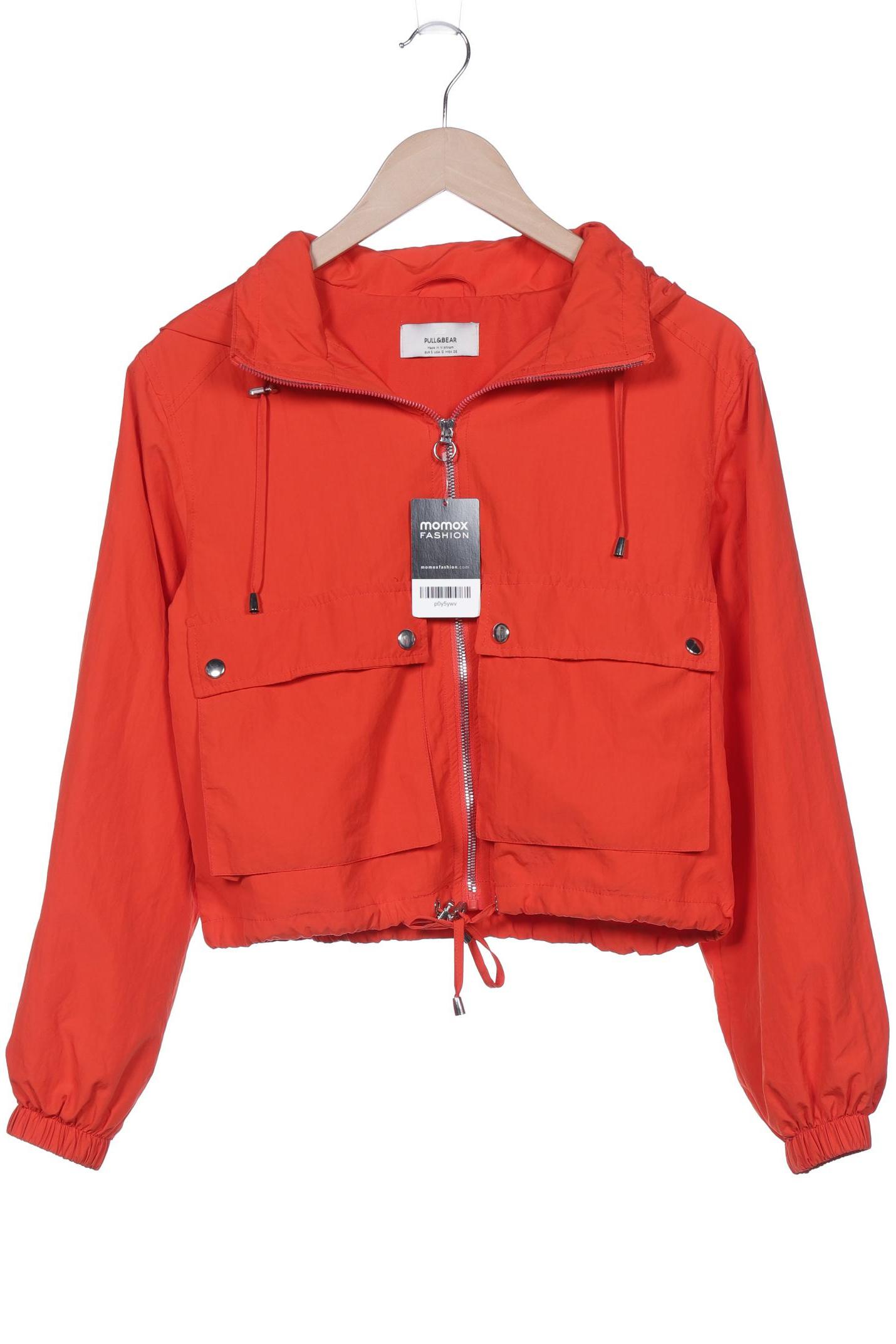 

Pull & Bear Damen Jacke, rot, Gr. 36