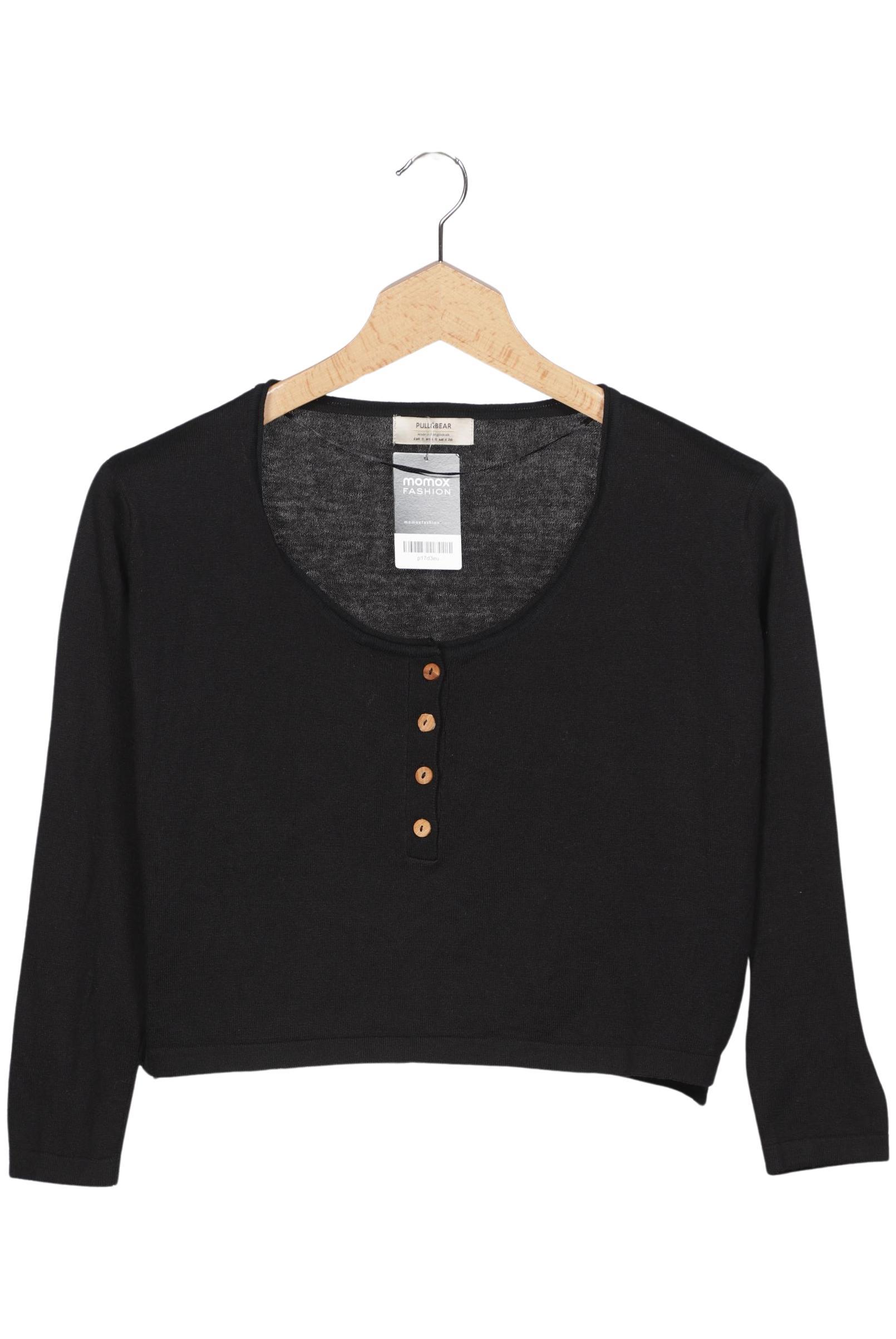 

Pull & Bear Damen Pullover, schwarz, Gr. 36
