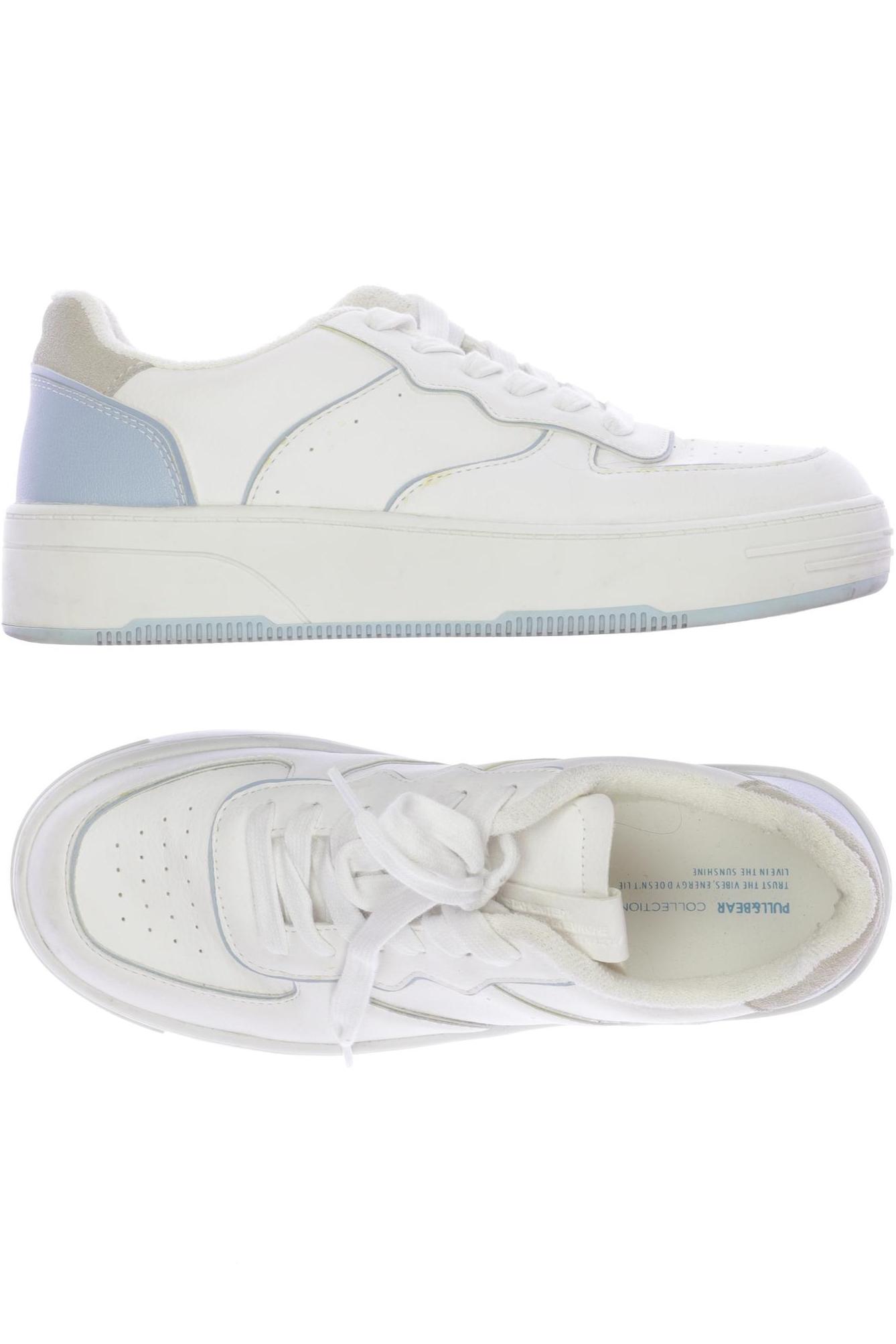 

Pull & Bear Damen Sneakers, weiß, Gr. 38