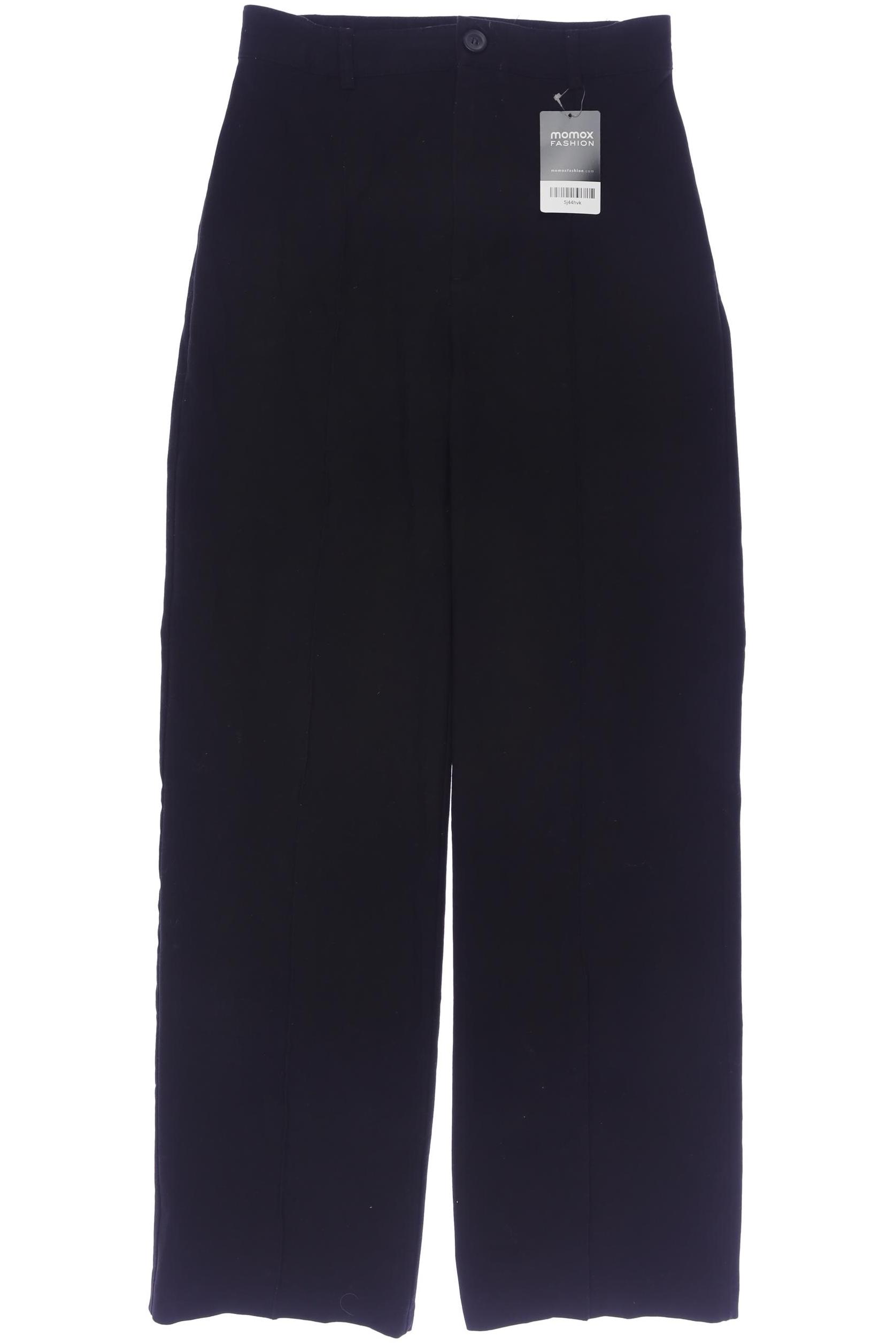 

Pull & Bear Damen Stoffhose, schwarz, Gr. 0