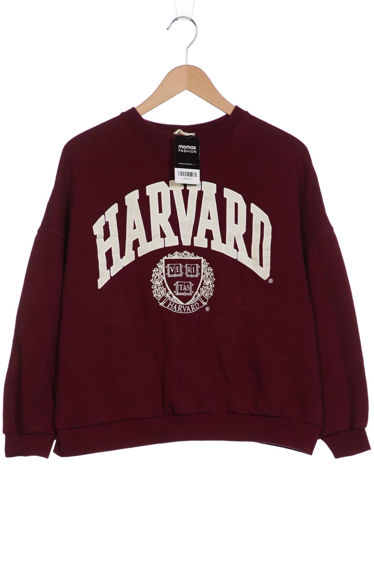 

Pull & Bear Damen Sweatshirt, bordeaux, Gr. 38