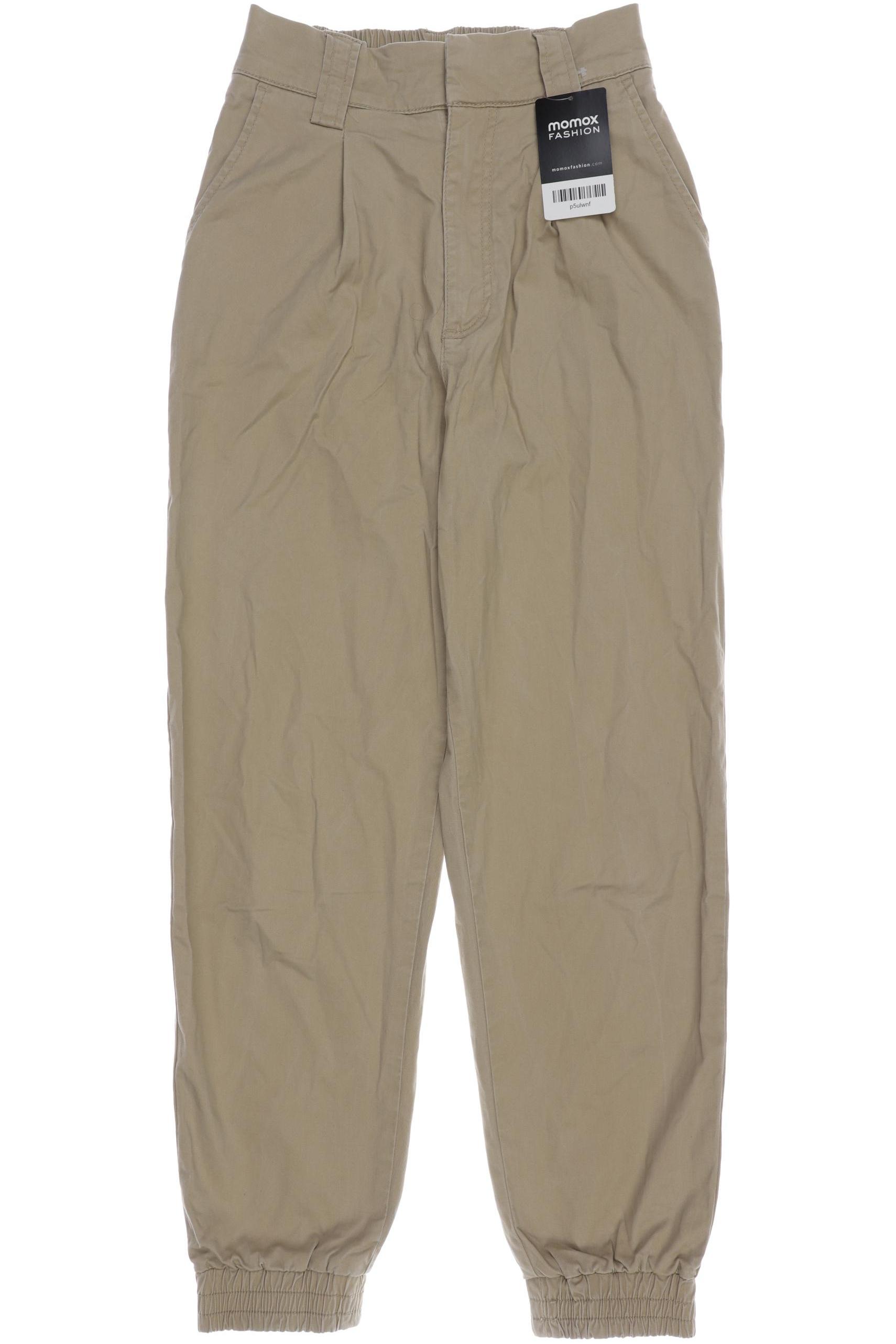 Thumbnail - Pull &amp; Bear Damen Stoffhose, beige, Gr. 0