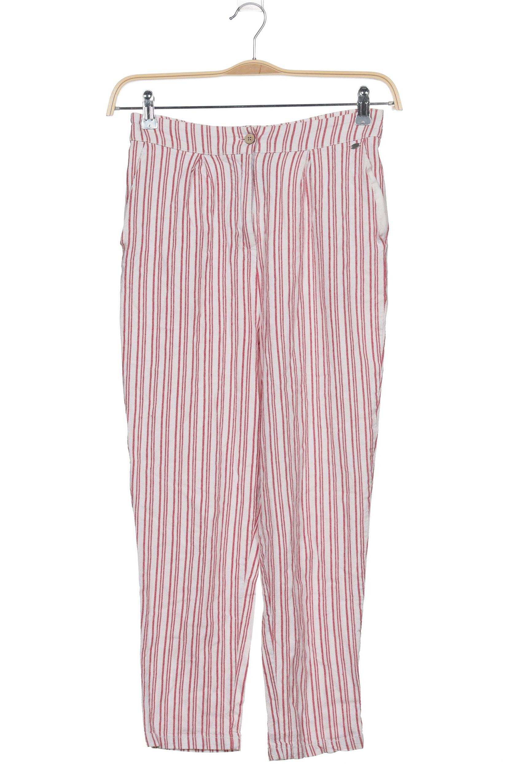 

Pull & Bear Damen Stoffhose, weiß, Gr. 0