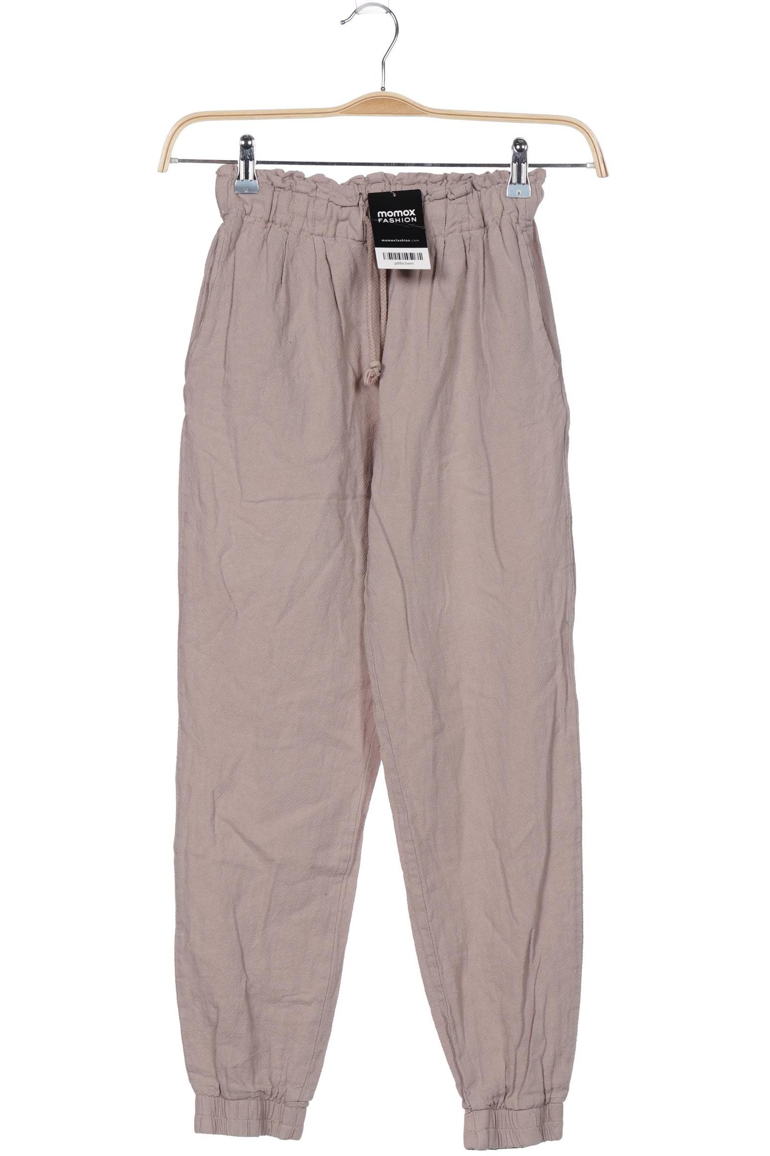 

Pull & Bear Damen Stoffhose, cremeweiß