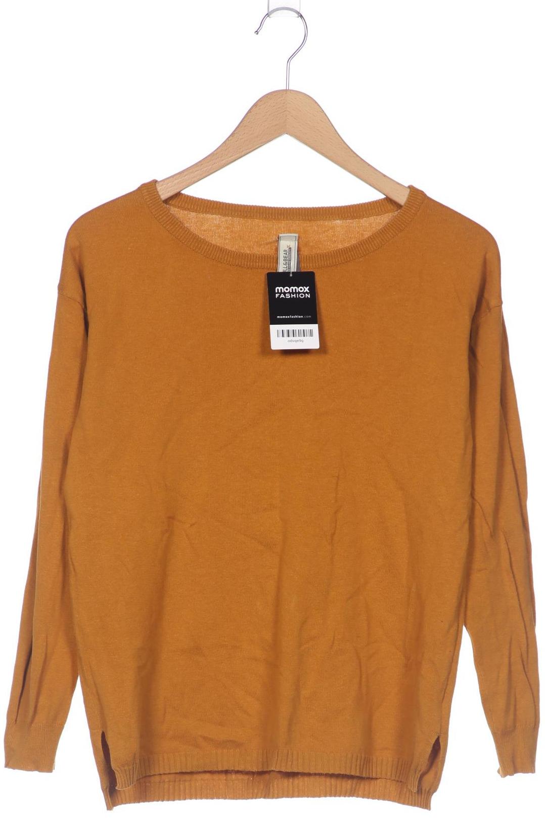

Pull & Bear Damen Pullover, gelb, Gr. 38