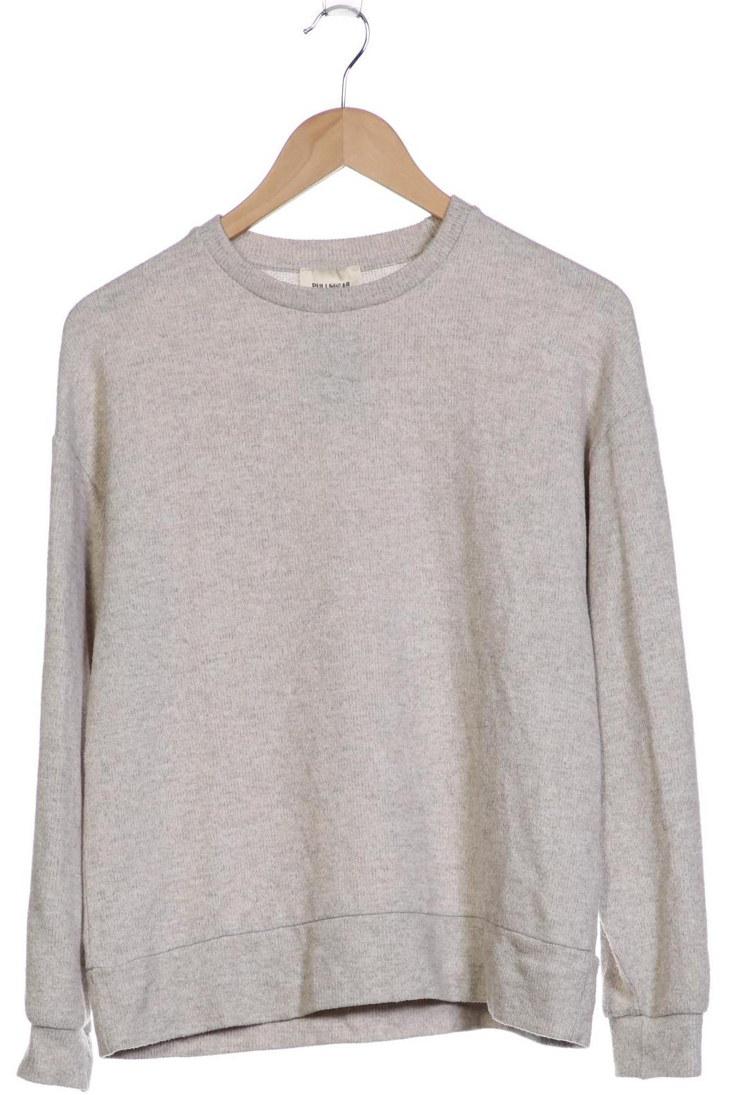 

Pull & Bear Damen Sweatshirt, grau, Gr. 34