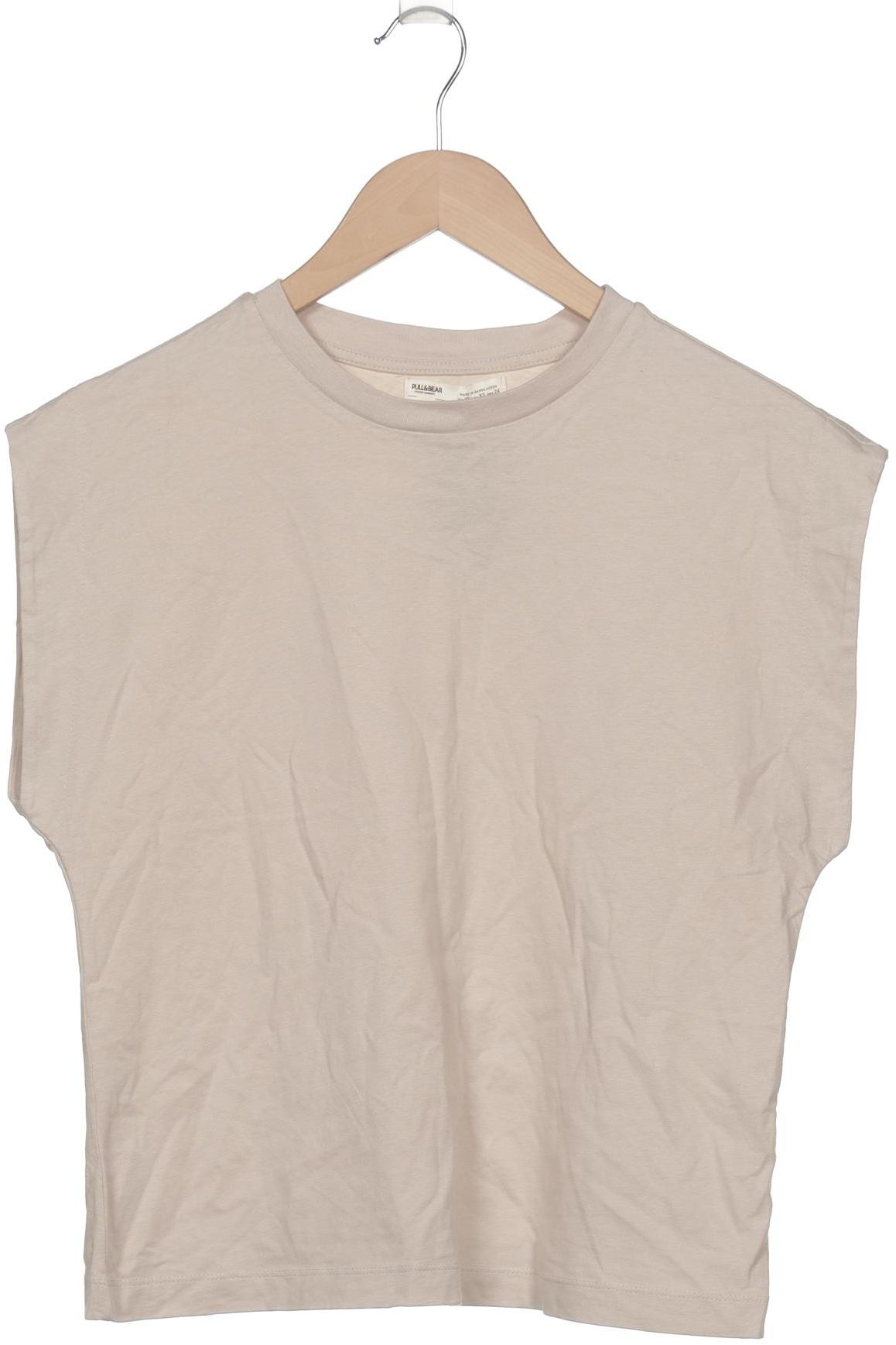 

Pull & Bear Damen T-Shirt, beige, Gr. 34