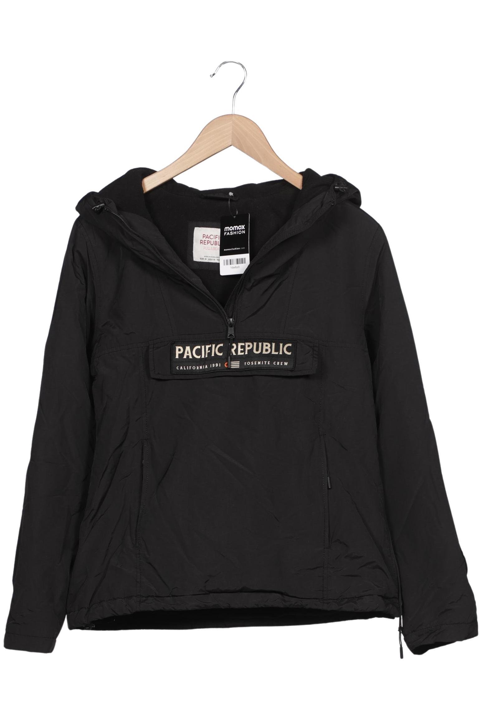 

Pull & Bear Damen Jacke, schwarz, Gr. 38