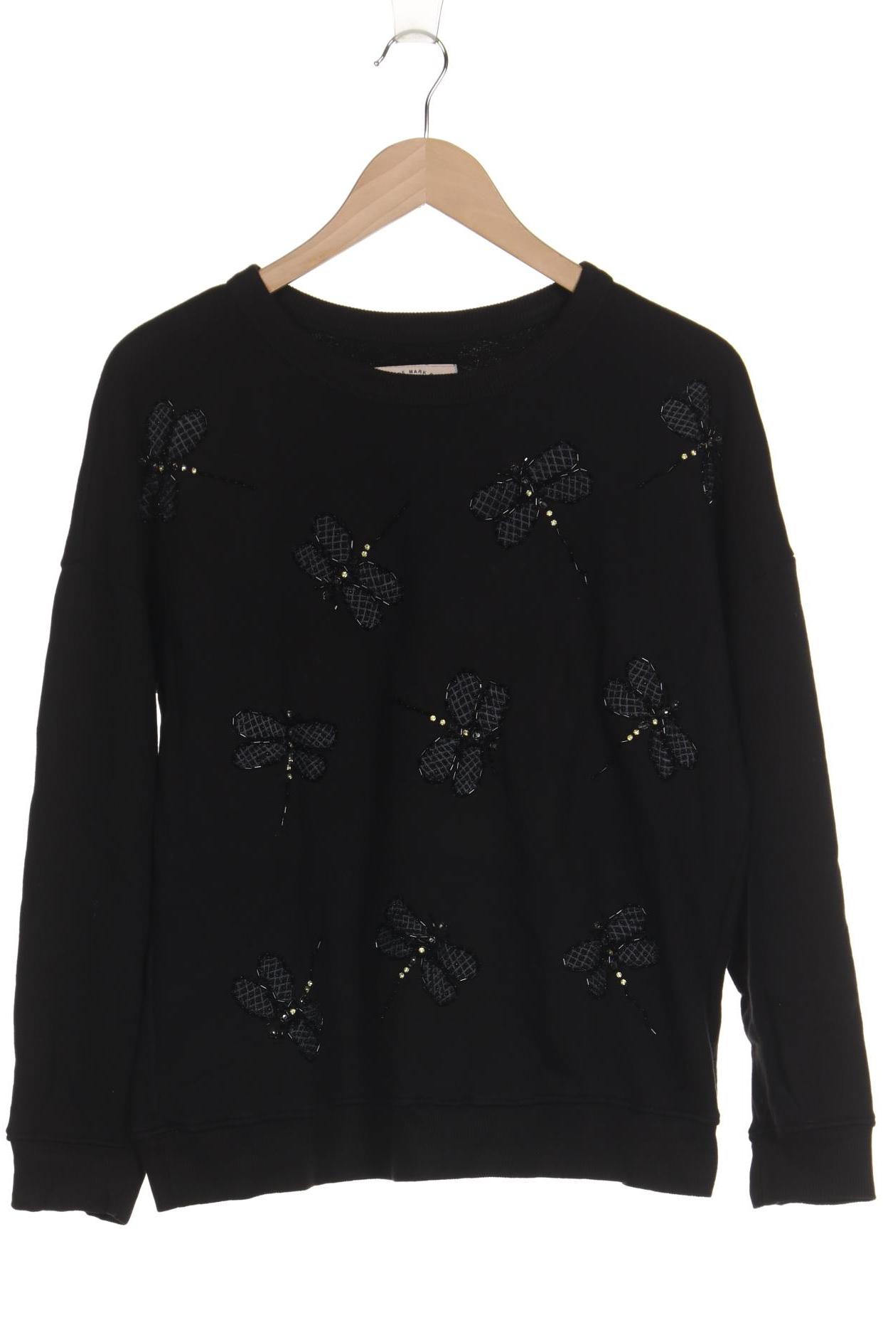 

Pull & Bear Damen Sweatshirt, schwarz, Gr. 38