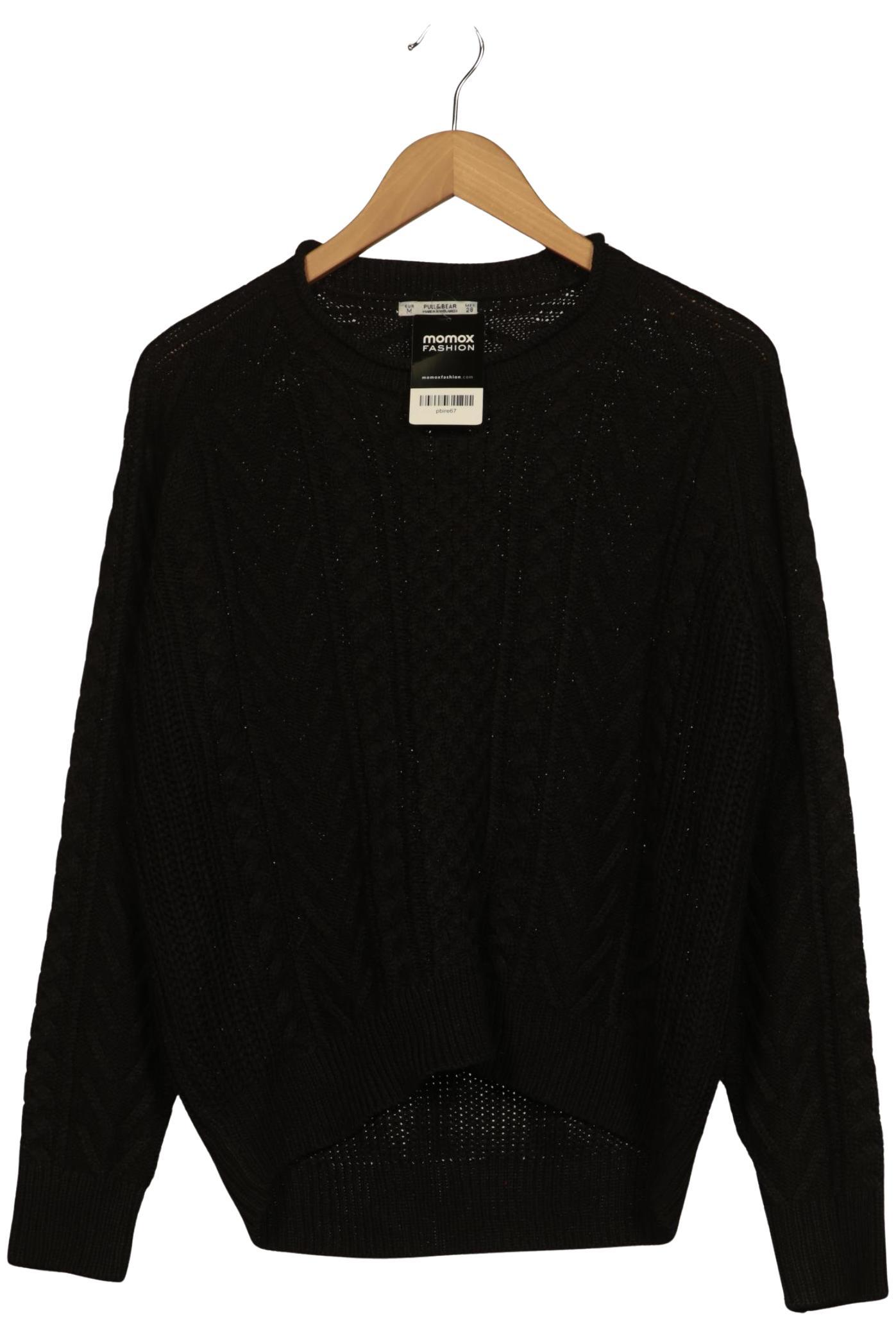 

Pull & Bear Damen Pullover, schwarz, Gr. 38