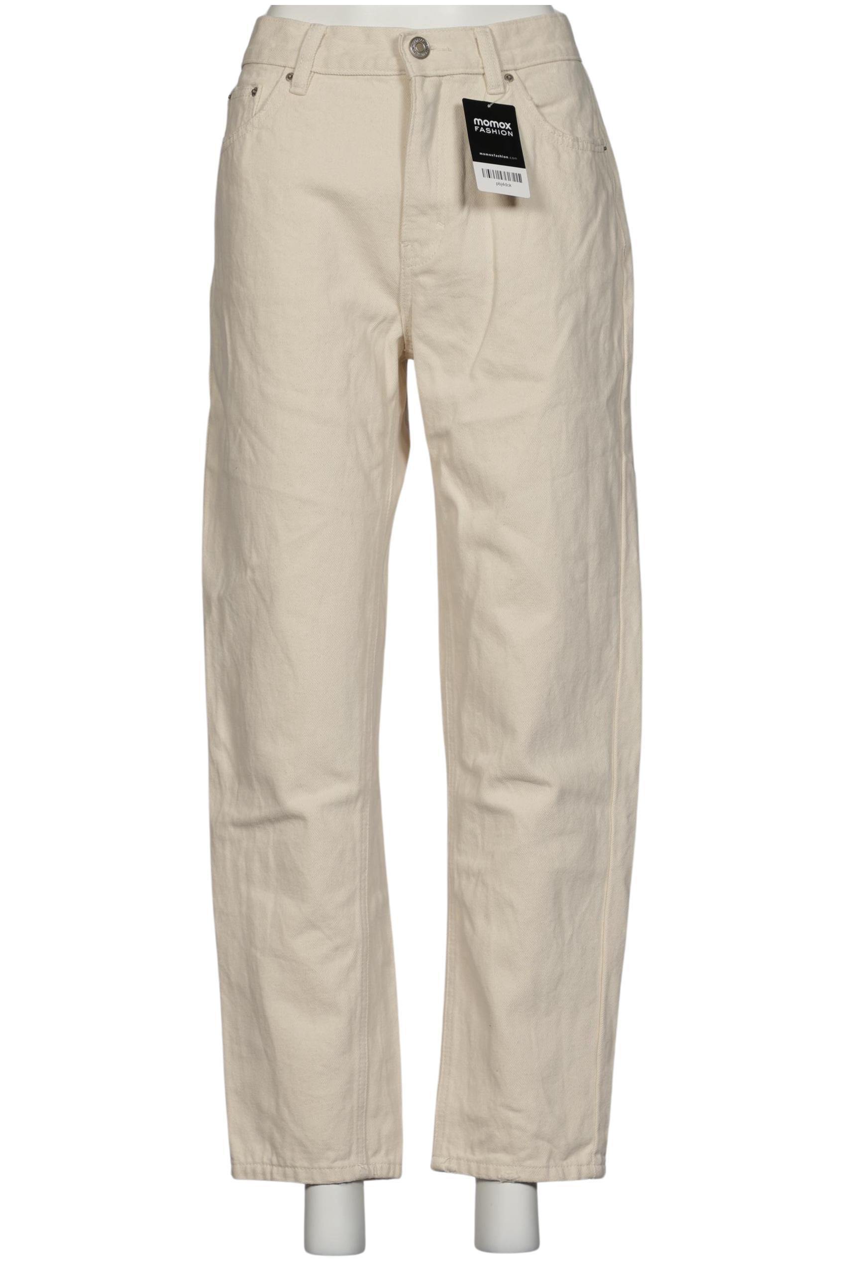 

Pull & Bear Damen Jeans, cremeweiß, Gr. 38