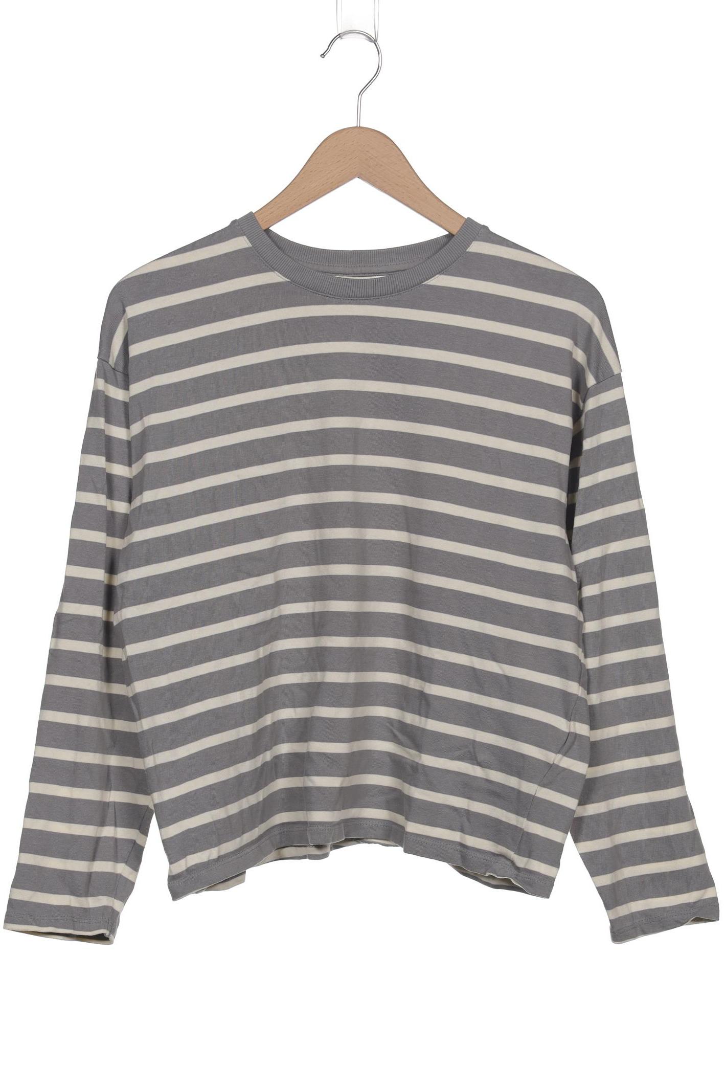 

Pull & Bear Damen Langarmshirt, grau, Gr. 36