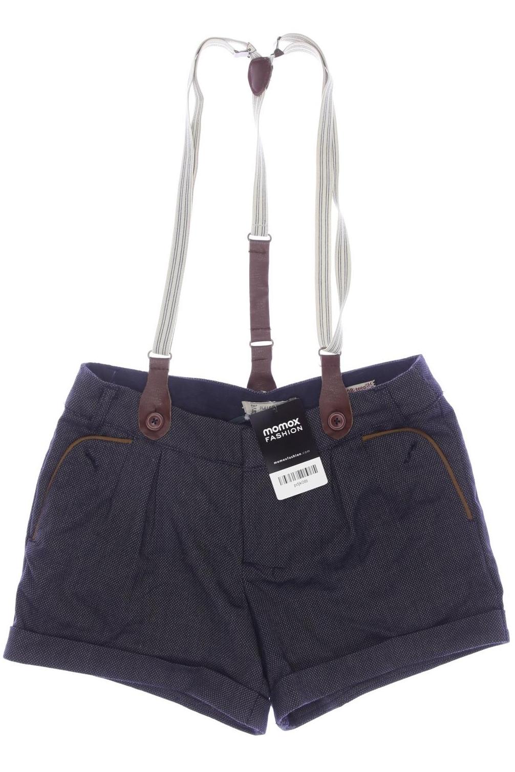

Pull & Bear Damen Shorts, marineblau, Gr. 34