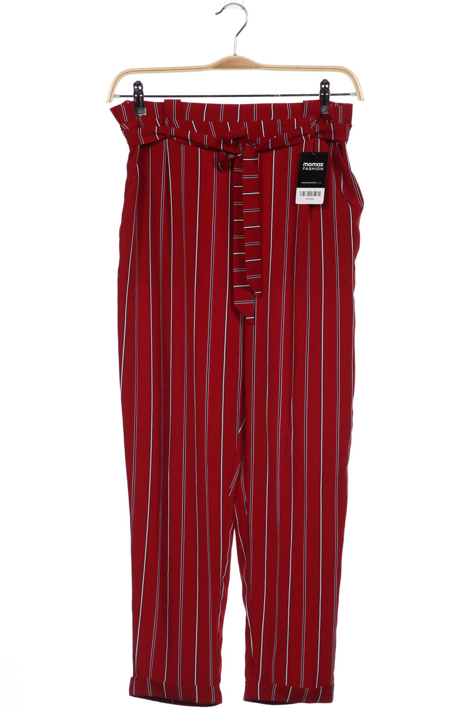 

Pull & Bear Damen Stoffhose, rot