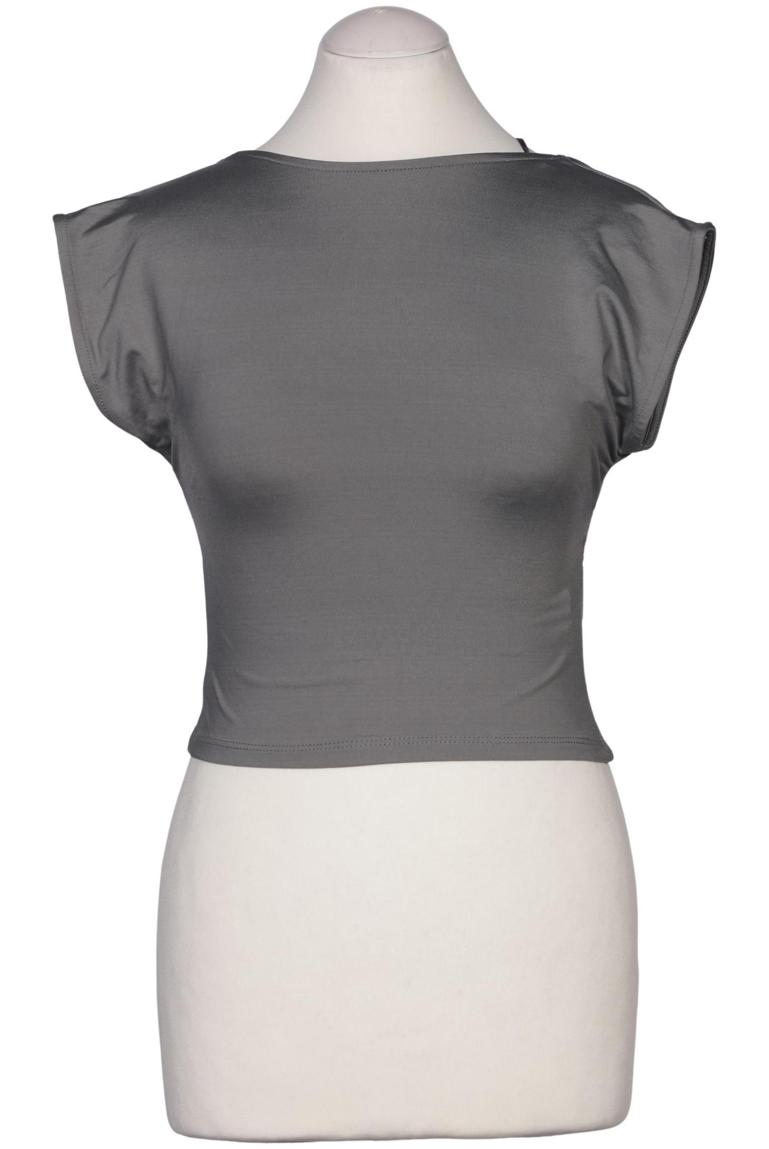 

Pull & Bear Damen T-Shirt, grau, Gr. 38