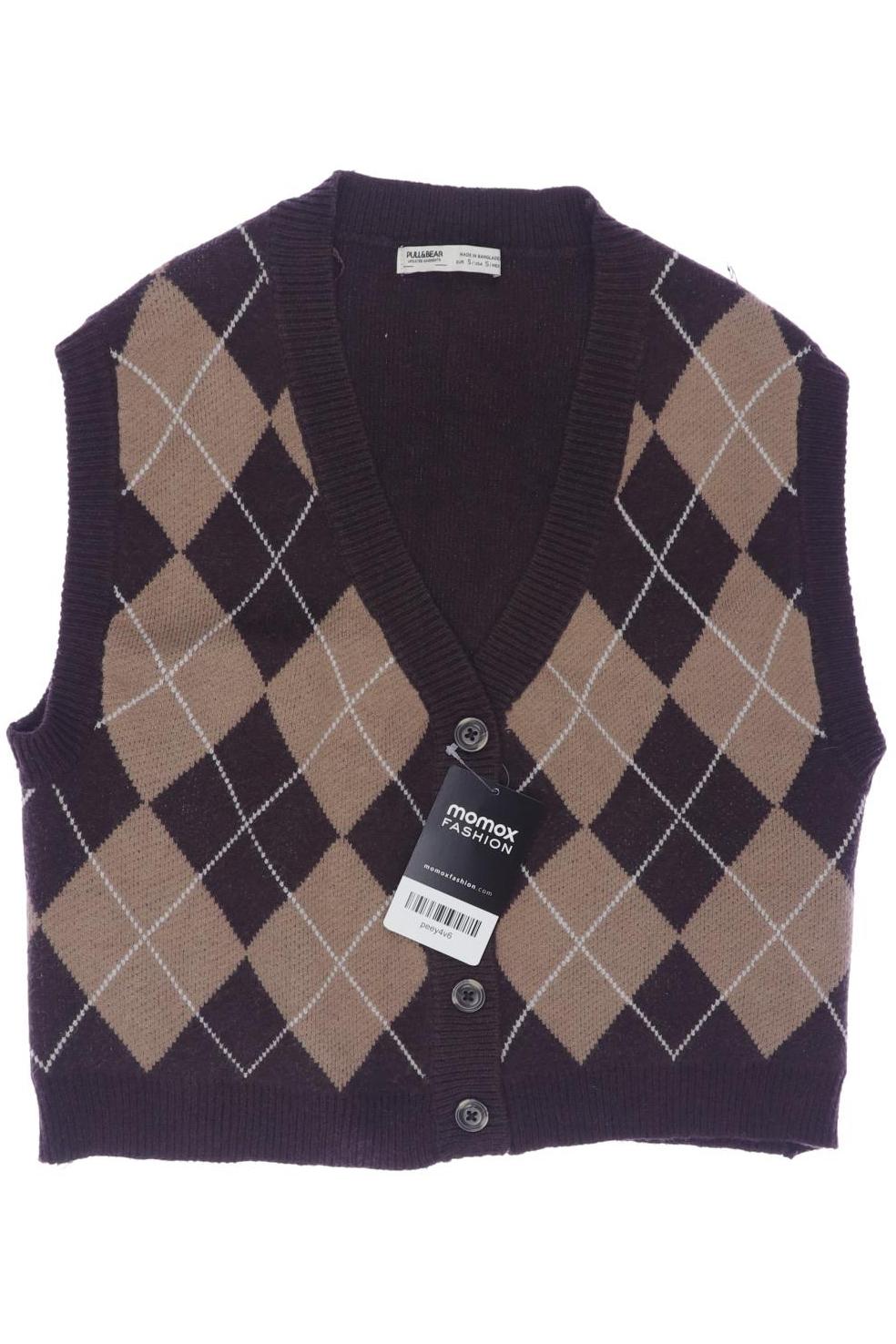 

Pull & Bear Damen Strickjacke, braun, Gr. 36