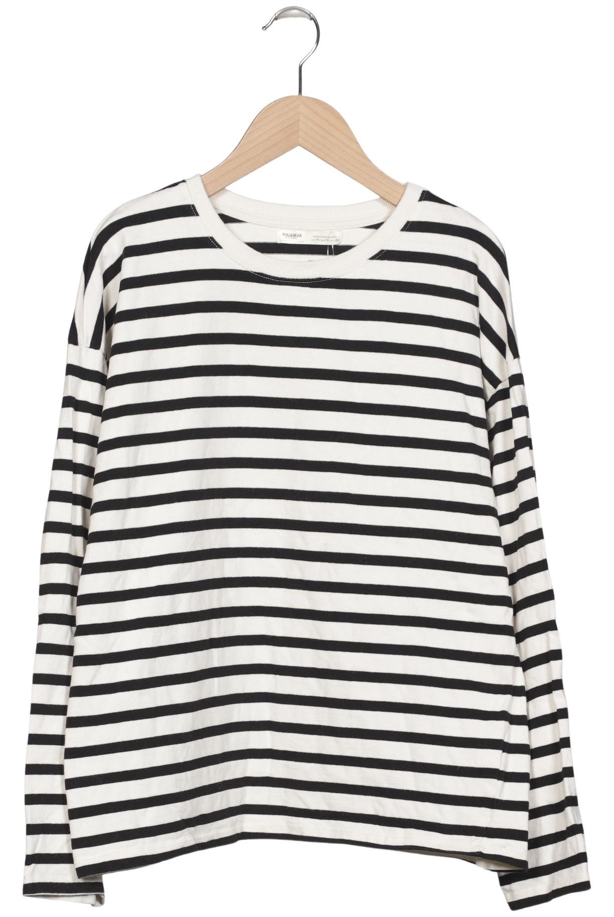 

Pull & Bear Damen Langarmshirt, mehrfarbig, Gr. 38